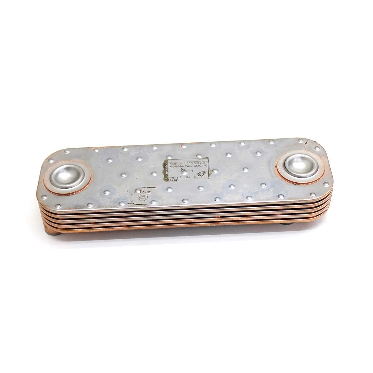 RADIADOR/RESFRIADOR OLEO AGRALE/FORD/VW MOTOR MWM X10/X12 4CIL/6CIL (5 PLACAS) - 7002933C1E