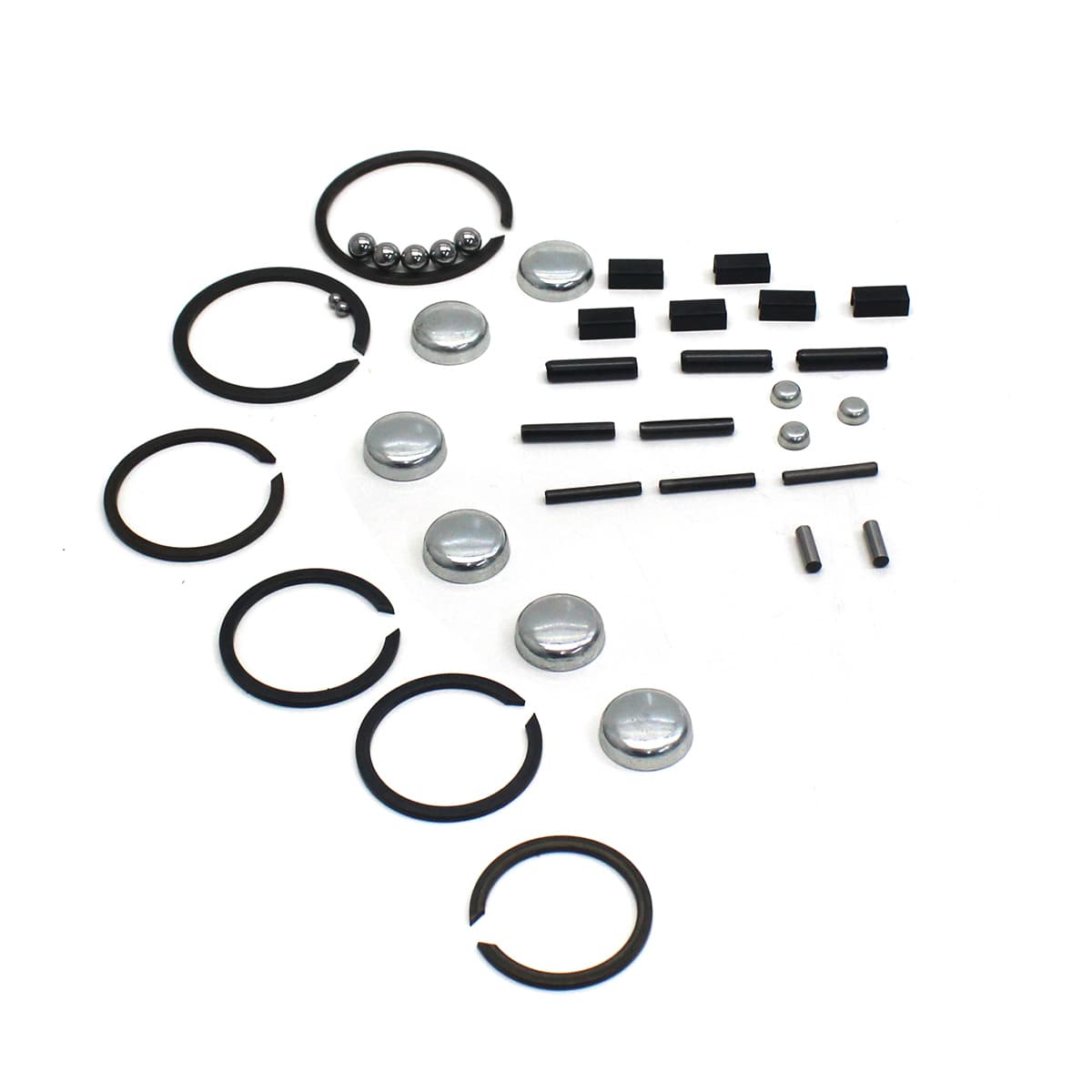 KIT PINOS/PINO ELASTICO/ANEL ELASTICO/BUJAO/ESFERAS/BUCHA GARFO FORD/VW/MB CAMBIO EATON FSO4305/FSO4405/FSO4505 - 3362131