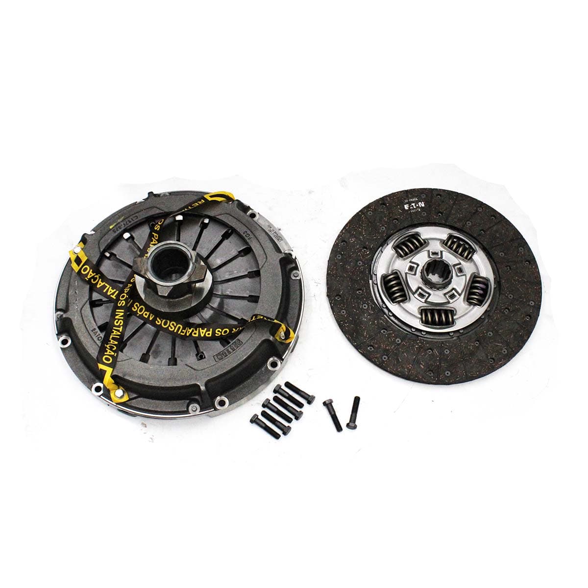 KIT EMBREAGEM 395MM 10E MONODISCO (PARA USO COM TUBO TUBO GUIA) FORD CARGO NOVA PANDA MOTOR EURO 5 (REVESTIMENTO ORGANICO STD) (4000 LBS SISTEMA PUXAR) - 1047111