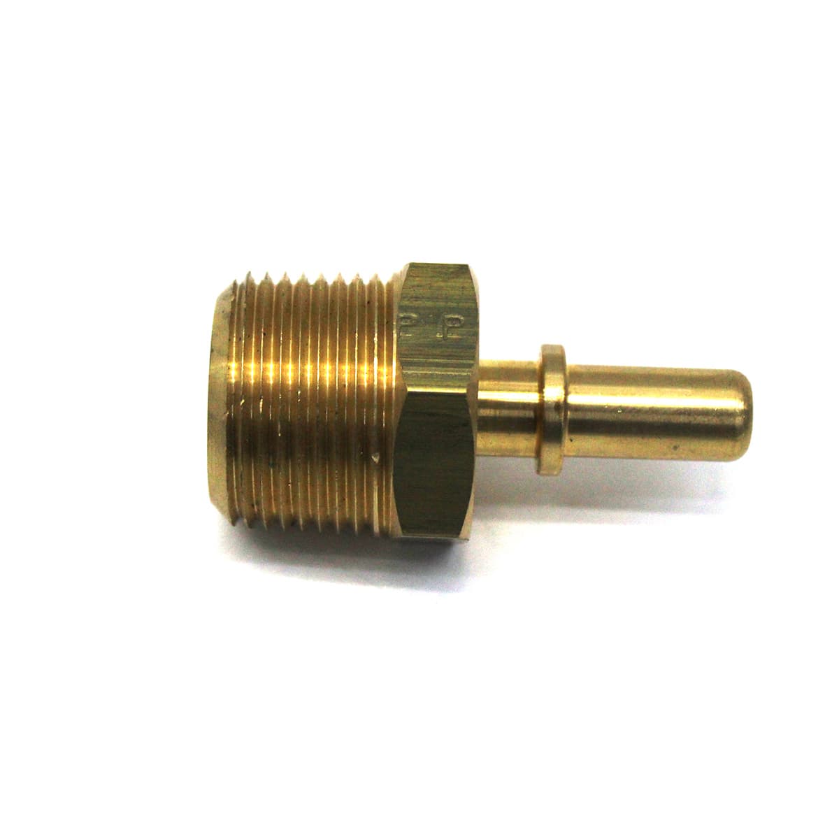 CONEXAO RETA LISA 3/4 NPT (PARA TUBO/MANGUEIRA 3/8 = 9,53MM) (FURO INTERNO M6) - 4995251