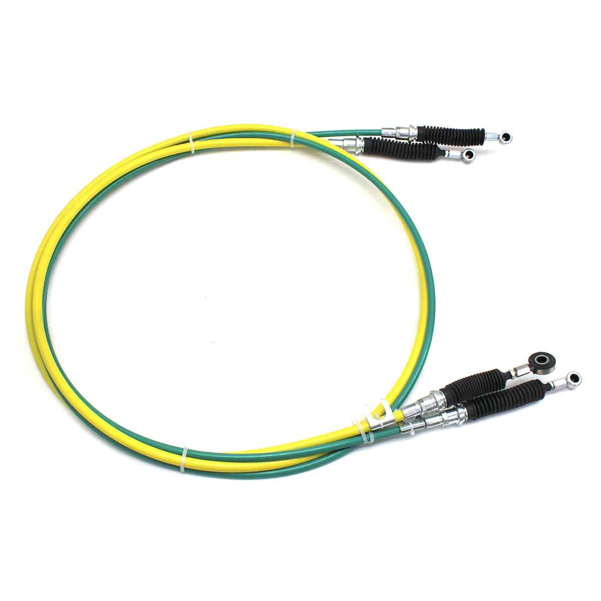 CONJUNTO CABO 3500MM/3590MM COMANDO ENGATE/SELECAO CAMBIO VW CONSTELLATION 17280/24280 (COM REPTO/TOMADA FORCA) - 114861.90