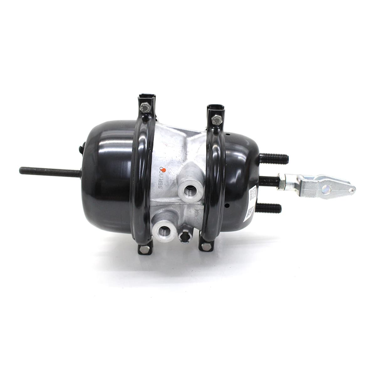 CAMARA/CUICA FREIO 16X24 AGRALE/FORD/VW (ROSCA PARA CONEXAO M16X1,5) (HASTE LONGA 134MM - COM FORQUILHA FO001 COM DESVIO - MODELO 5/8 OFFSET) (PARA CATRACA AUTOMATICA) - SB122