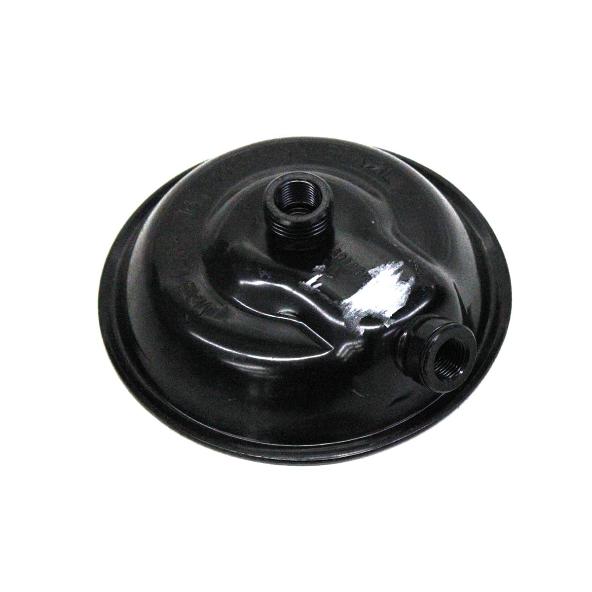 TAMPA BAIXA CUICA FREIO DIANTEIRO TIPO 16 (6POL) FORD/VW 8T/9T (2 FUROS PARA CONEXAO LATERAL M16X1,5 E TOPO 3/8 NPT) - CO253