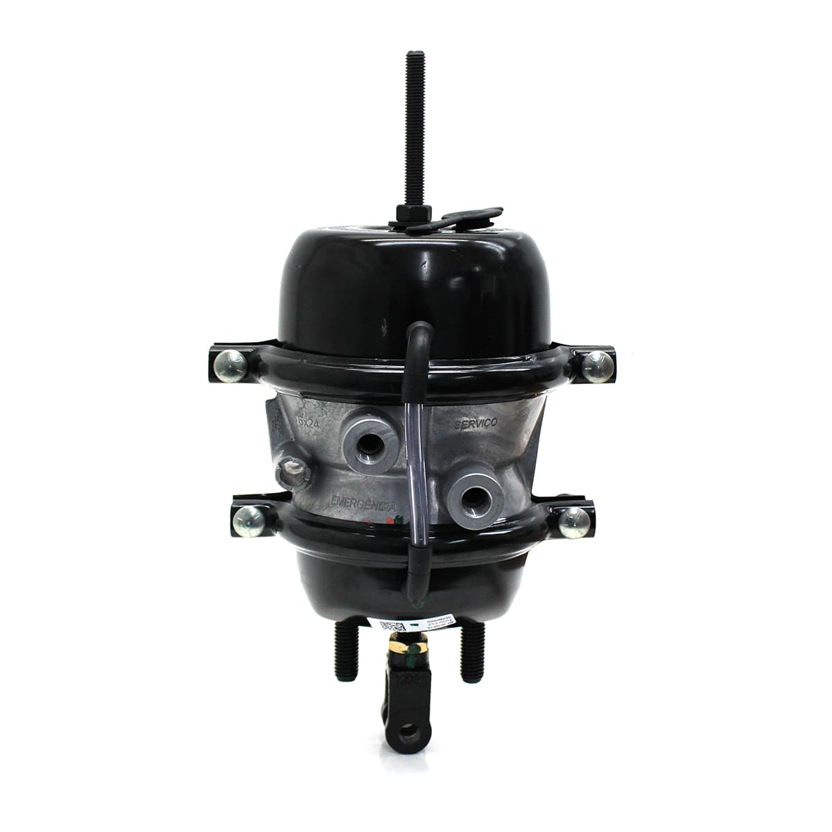 CAMARA/CUICA FREIO 16X24 AGRALE/FORD/VW (ROSCA PARA CONEXAO M16X1,5) (HASTE LONGA 134MM - COM FORQUILHA 1245S1007 RETA MODELO 5/8) (PARA CATRACA MANUAL) - SB123
