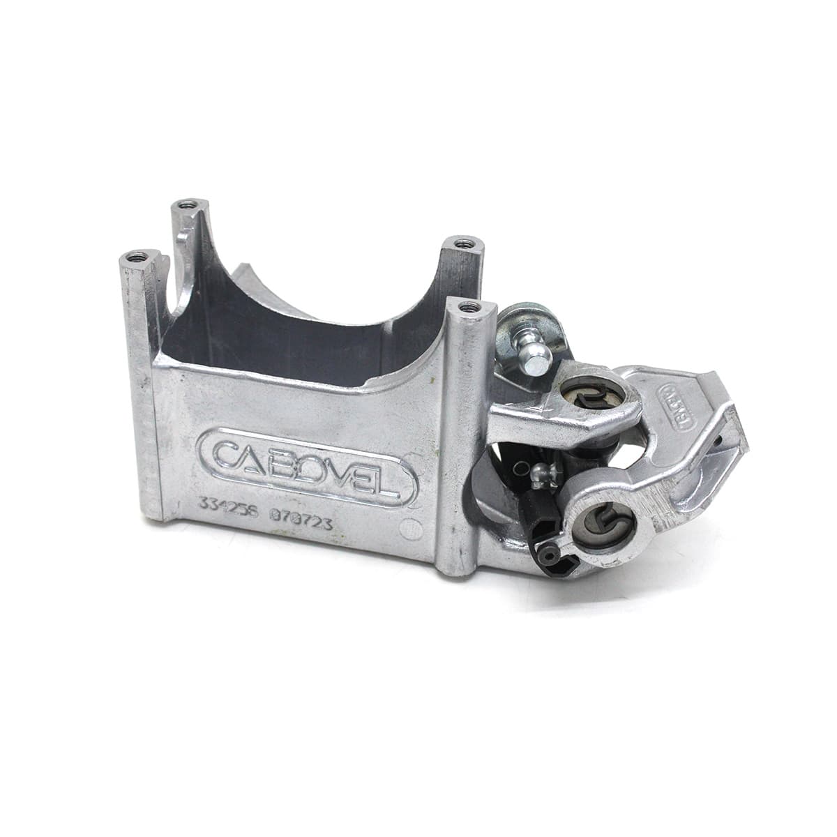 CARCACA TRAMBULADOR PARA CABO COMANDO ENGATE/SELECAO CAMBIO AGRALE VOLARE 08.. (PARA ALAVANCA 18MM) (SEM CABOS/ALAVANCA) - 334256.90