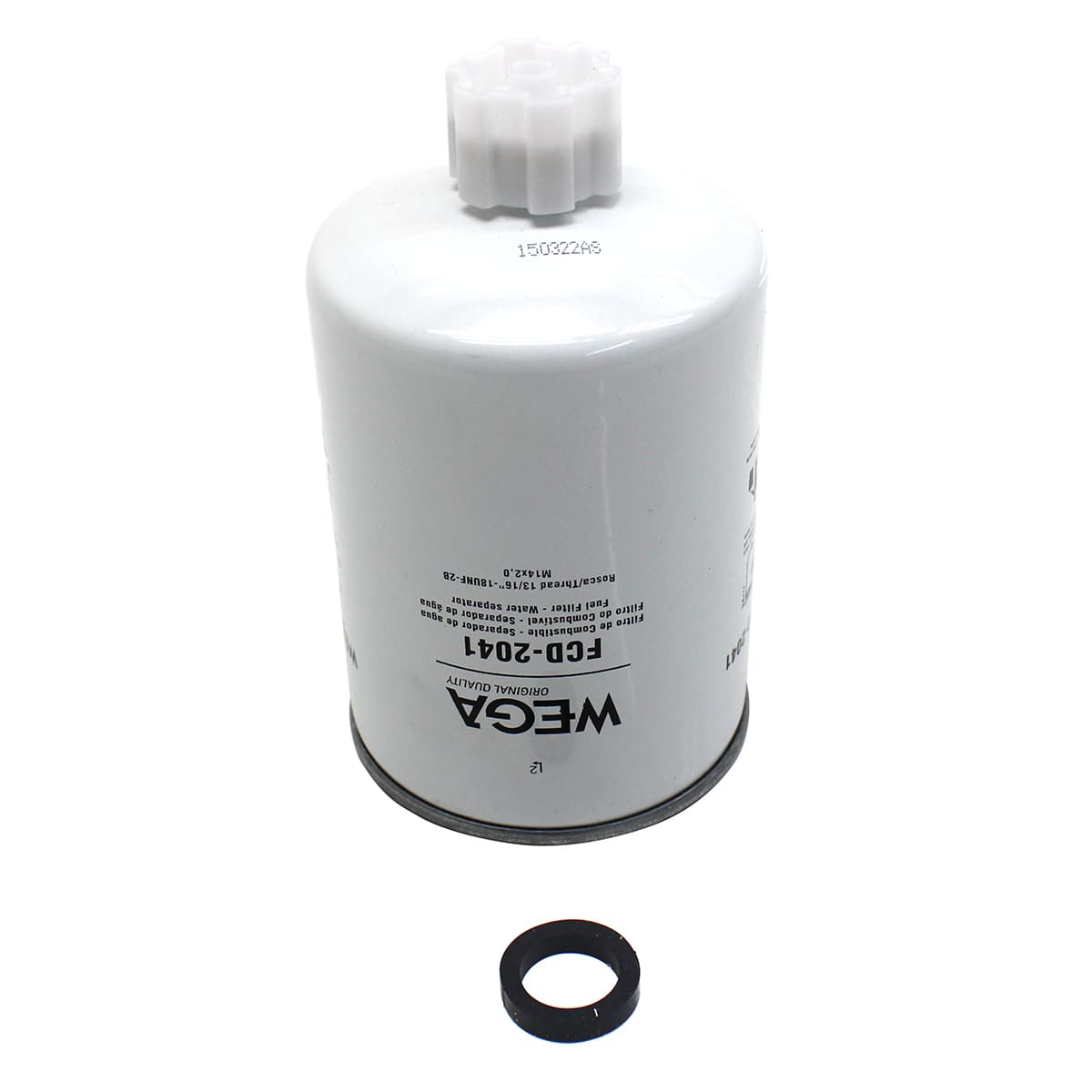 FILTRO DIESEL/COMBUSTIVEL FORD/VW MOTOR CUMMINS SERIE B/BT/C (ROSCA 13/16 18F) (SISTEMA DRENO) - FCD2041