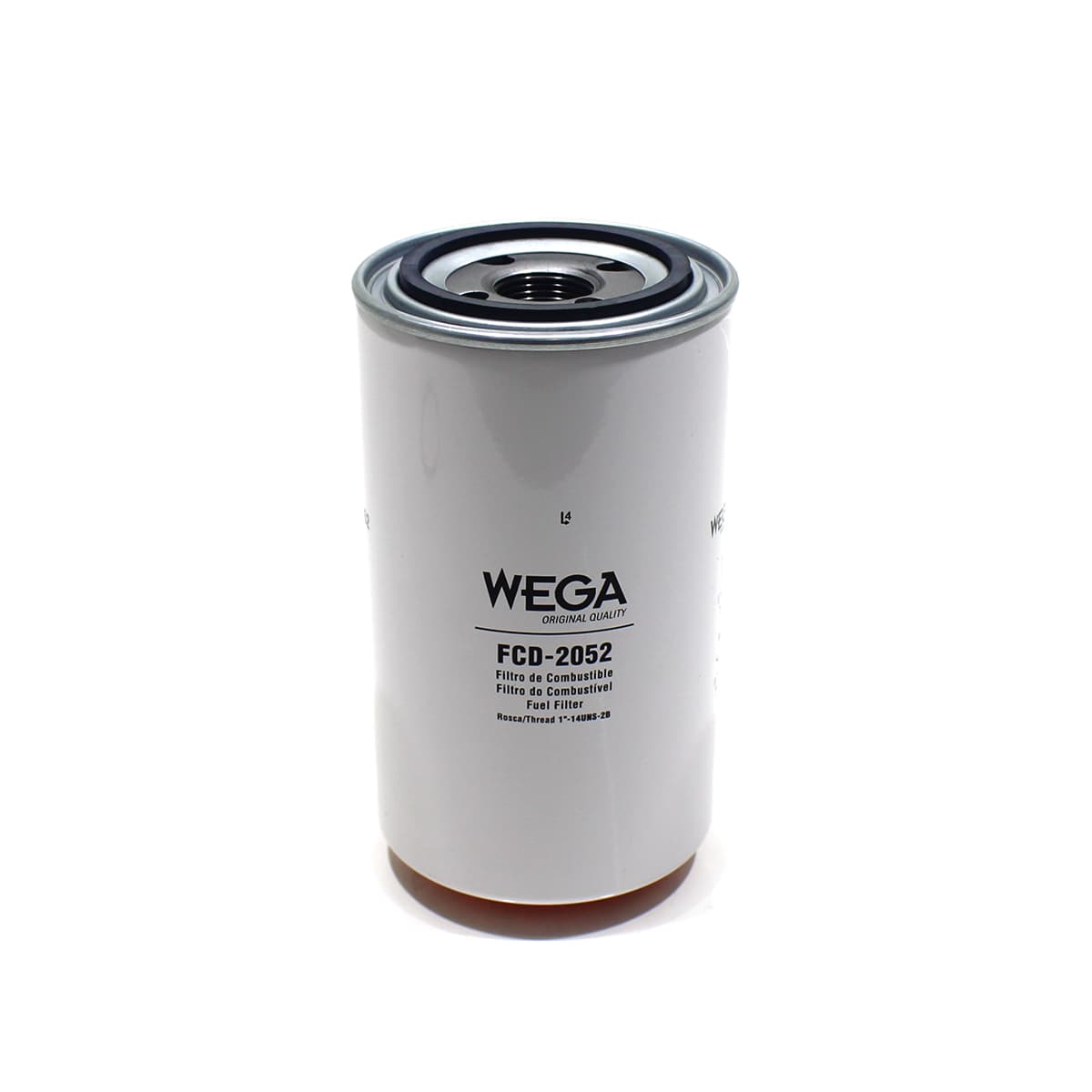 FILTRO DIESEL/RACOR SEPARADOR DAGUA FORD/VW MOTOR CUMMINS SERIE ISB/ISC (SISTEMA COPO MOVEL) (ROSCA 1-14) (ALTURA 175MM) - FCD2052