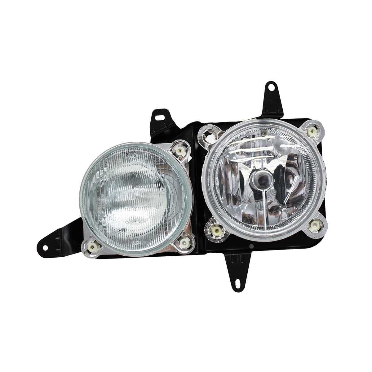 FAROL DUPLO REDONDO LE MB ACCELO 815/915C/1016 (2008..) (LAMPADA H7/H1) (SOQUETE TIPO CACHIMBO) - FM246LE