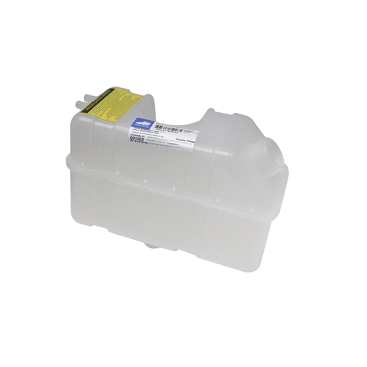 RESERVATORIO DAGUA RADIADOR AGRALE VOLARE V5/V6/V8/W6/W7/W8/W9/WL 08.. (SEM TAMPA E SEM SENSOR) - 001005.48