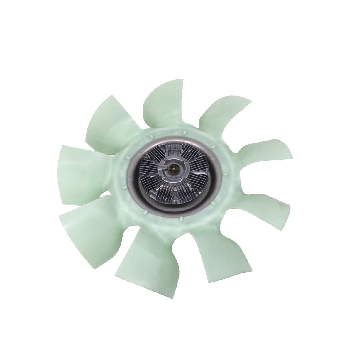 HELICE PLASTICO 9PAS SEM ARO COM VISCOSA VW 8150E/9150E/13170E/13180E/15170E/15190E MOTOR CUMMINS SERIE ISB - 2R0121303A.484