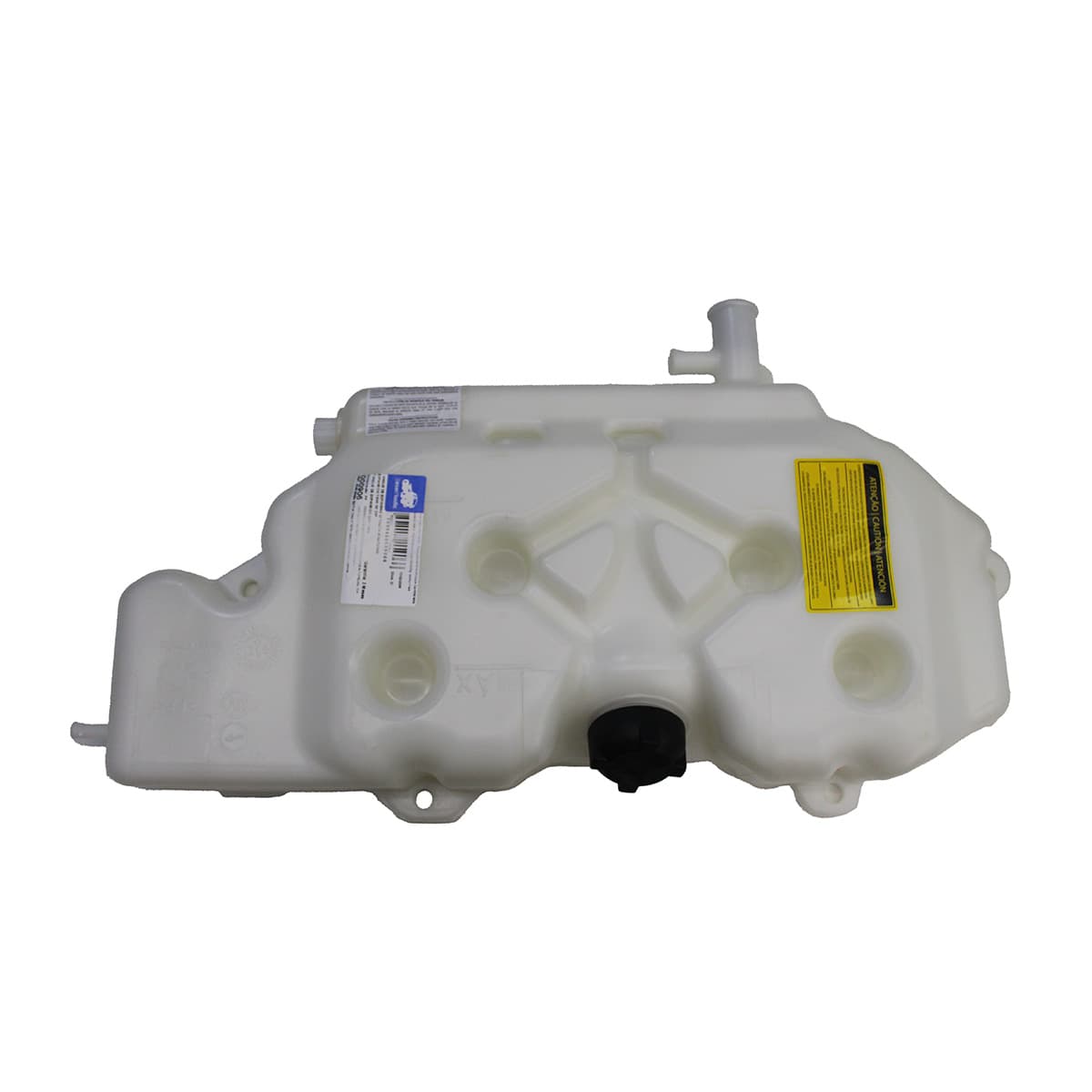 RESERVATORIO/TANQUE EXPANSAO DAGUA RADIADOR FORD CARGO (1 SAIDA LATERAL) (FURO PARA 1 SENSOR) (COM TAMPA) - 000906.48