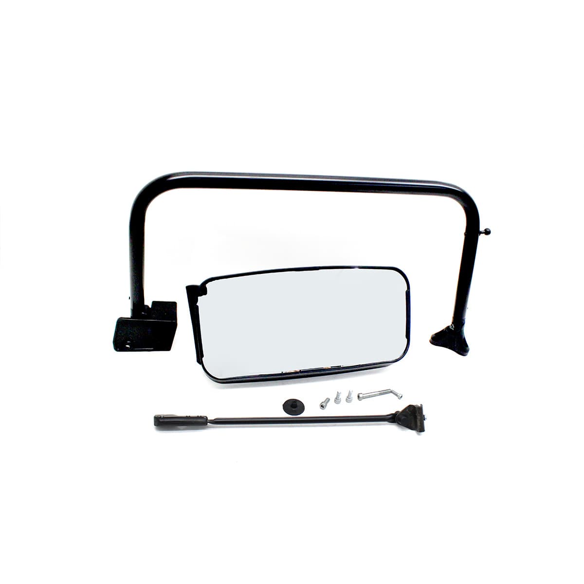 JG ESPELHO RETROVISOR COM BRACO LE MB AXOR/ATEGO 2014.. (MANUAL CONVEXO SEM AQUECIMENTO/DESEMBACADOR) - M038K.84