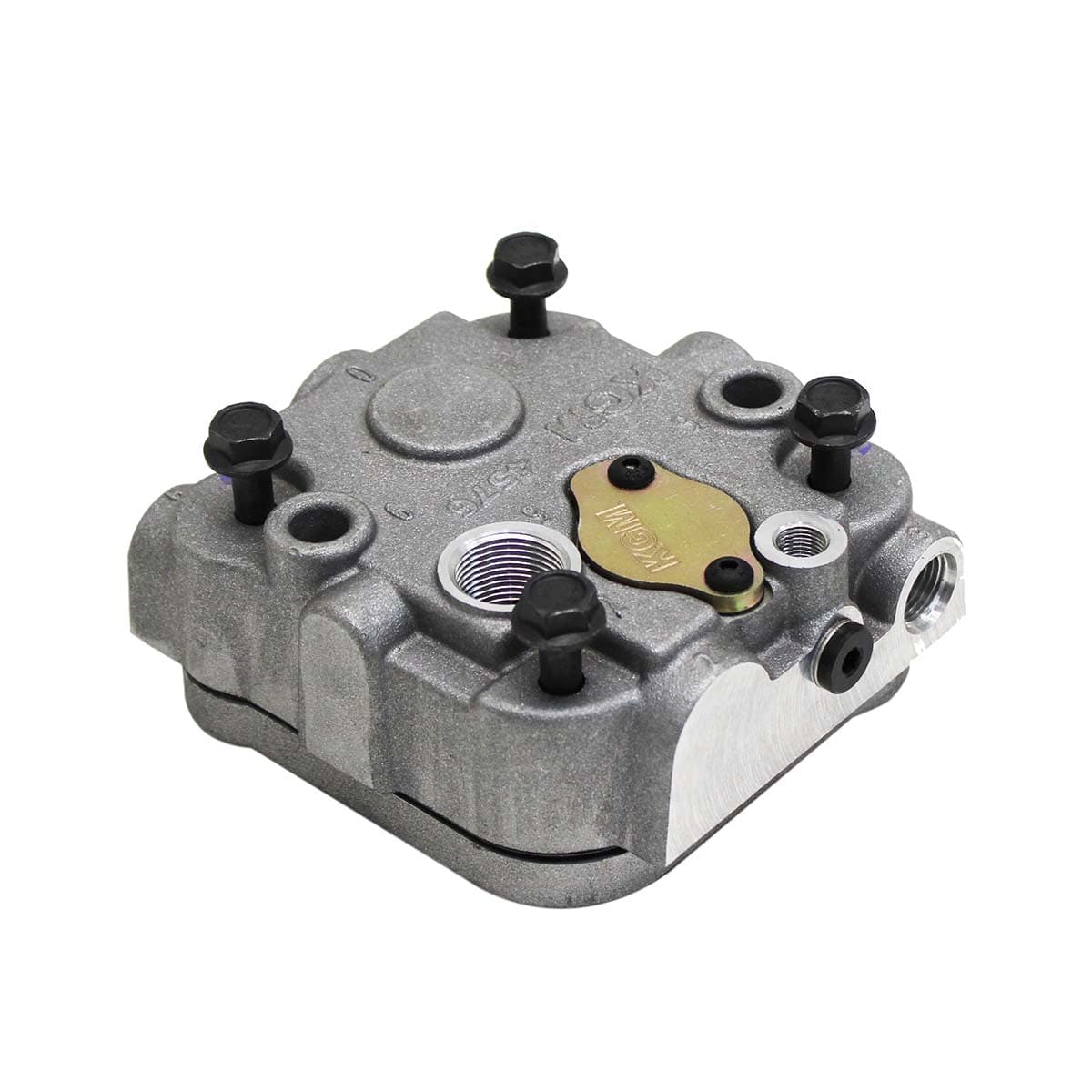 CONJUNTO TAMPA/CABECOTE COMPRESSOR AR PADRAO KNORR LK38 FORD/VW MOTOR CUMMINS - KGM1225