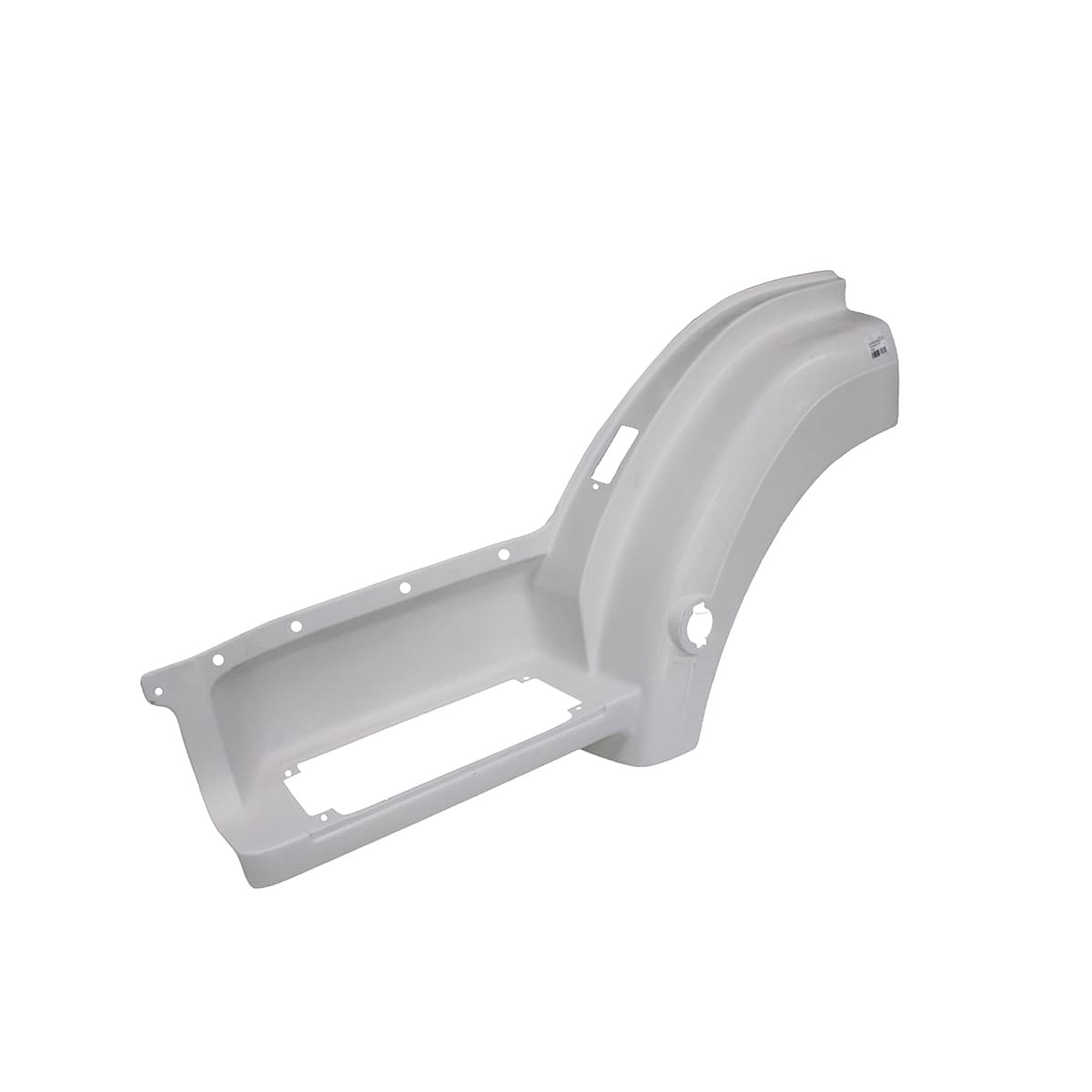 ESTRIBO/PARALAMA SIMPLES 1 DEGRAU LE MB AXOR (COM FURO PARA LANTERNA REDONDA) (COM FURO SUPERIOR PARA BOTAO ABERTURA) (PARA USO TAPETE/PISANTE ESTRIBO DE CHAPA) - A9446661001.182