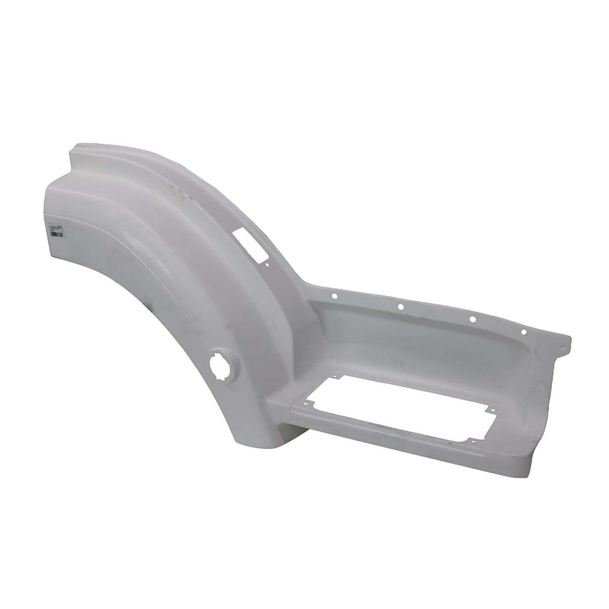 ESTRIBO/PARALAMA SIMPLES 1 DEGRAU LD MB AXOR (COM FURO PARA LANTERNA REDONDA) (COM FURO SUPERIOR PARA BOTAO ABERTURA) (PARA USO TAPETE/PISANTE ESTRIBO DE CHAPA) - A9446661101.182