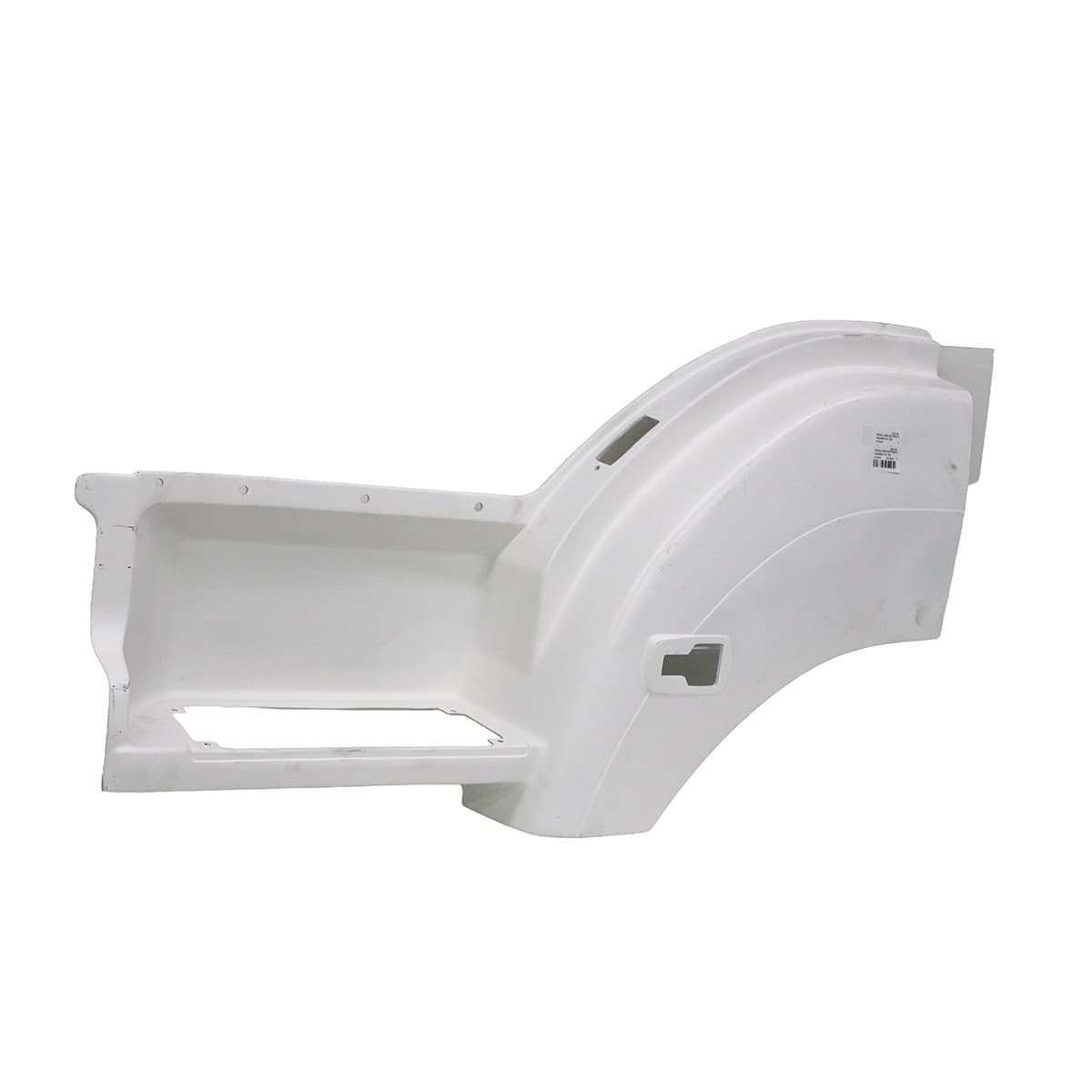 ESTRIBO/PARALAMA SIMPLES 1 DEGRAU LE MB AXOR 2544 (COM FURO PARA LANTERNA RETANGULAR) (COM FURO SUPERIOR PARA BOTAO ABERTURA) (PARA USO TAPETE/PISANTE DE CHAPA) (FIBRA) - A9586601101.182