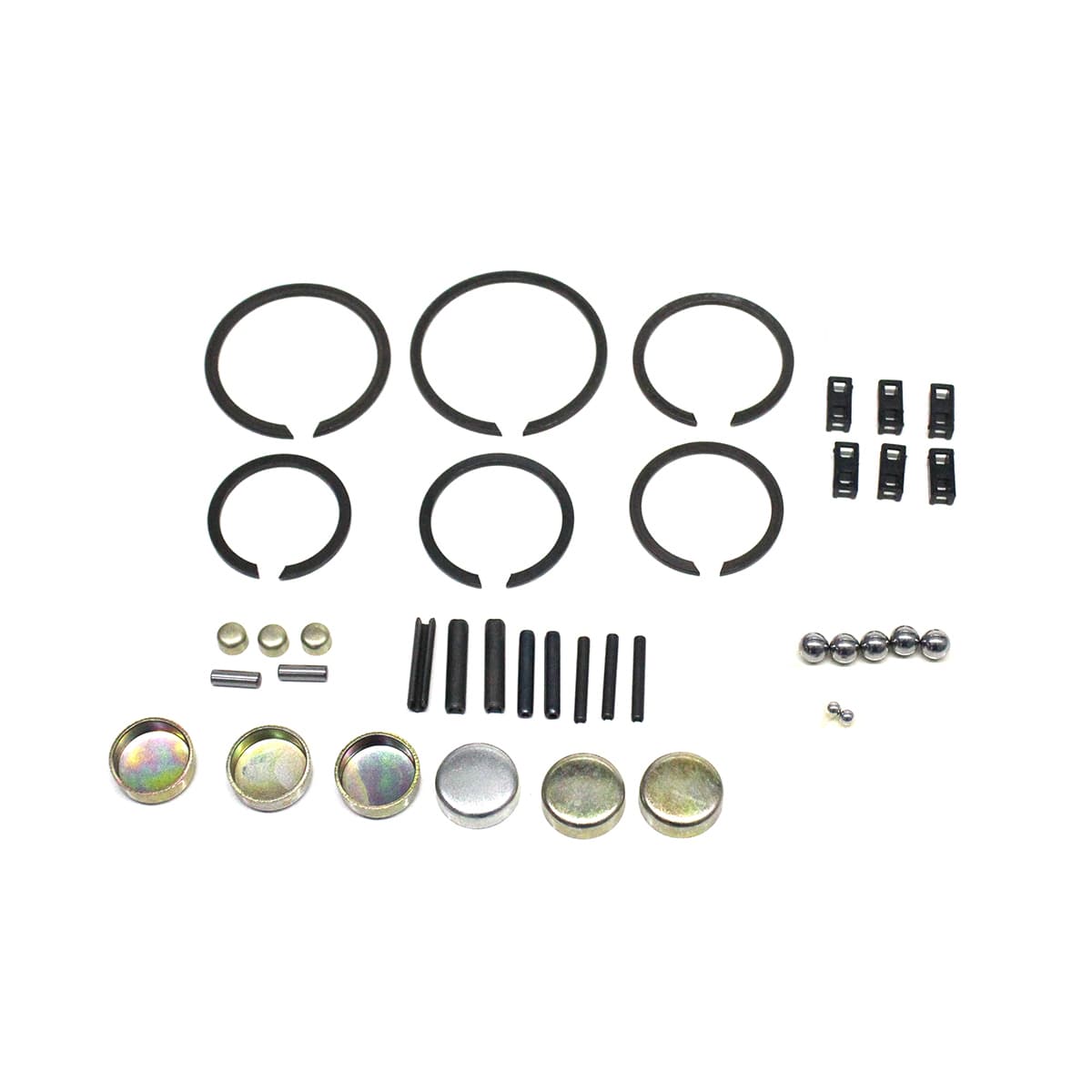 KIT PINOS/PINO ELASTICO/ANEL ELASTICO/BUJAO/ESFERAS/BUCHA GARFO FORD/VW/MB CAMBIO EATON FSO4305/FSO4405/FSO4505 - SUK520