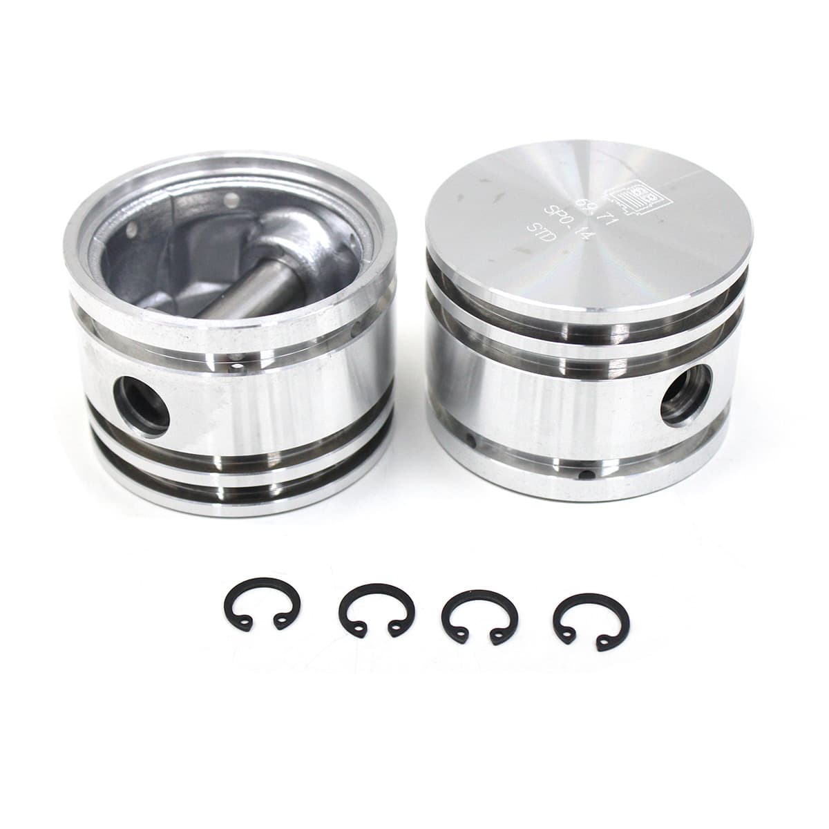 JG PISTAO STD (70MM) SEM ANEIS COMPRESSOR AR VARGA EL1300/EL1600 VW/FORD - 04183849.196