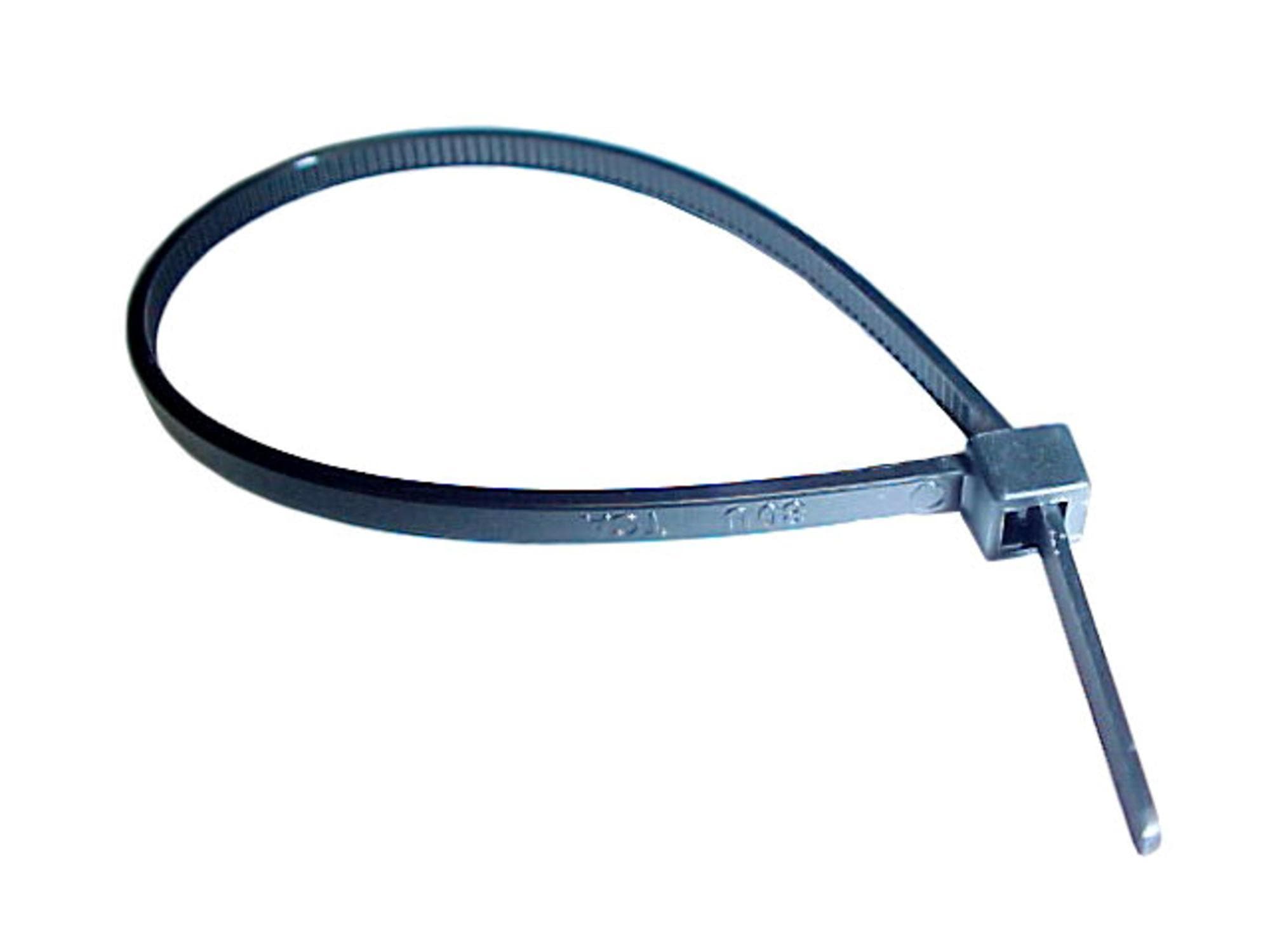 ABRAC PLAST.PRETA-NYLON-144X2.3MM - 45046