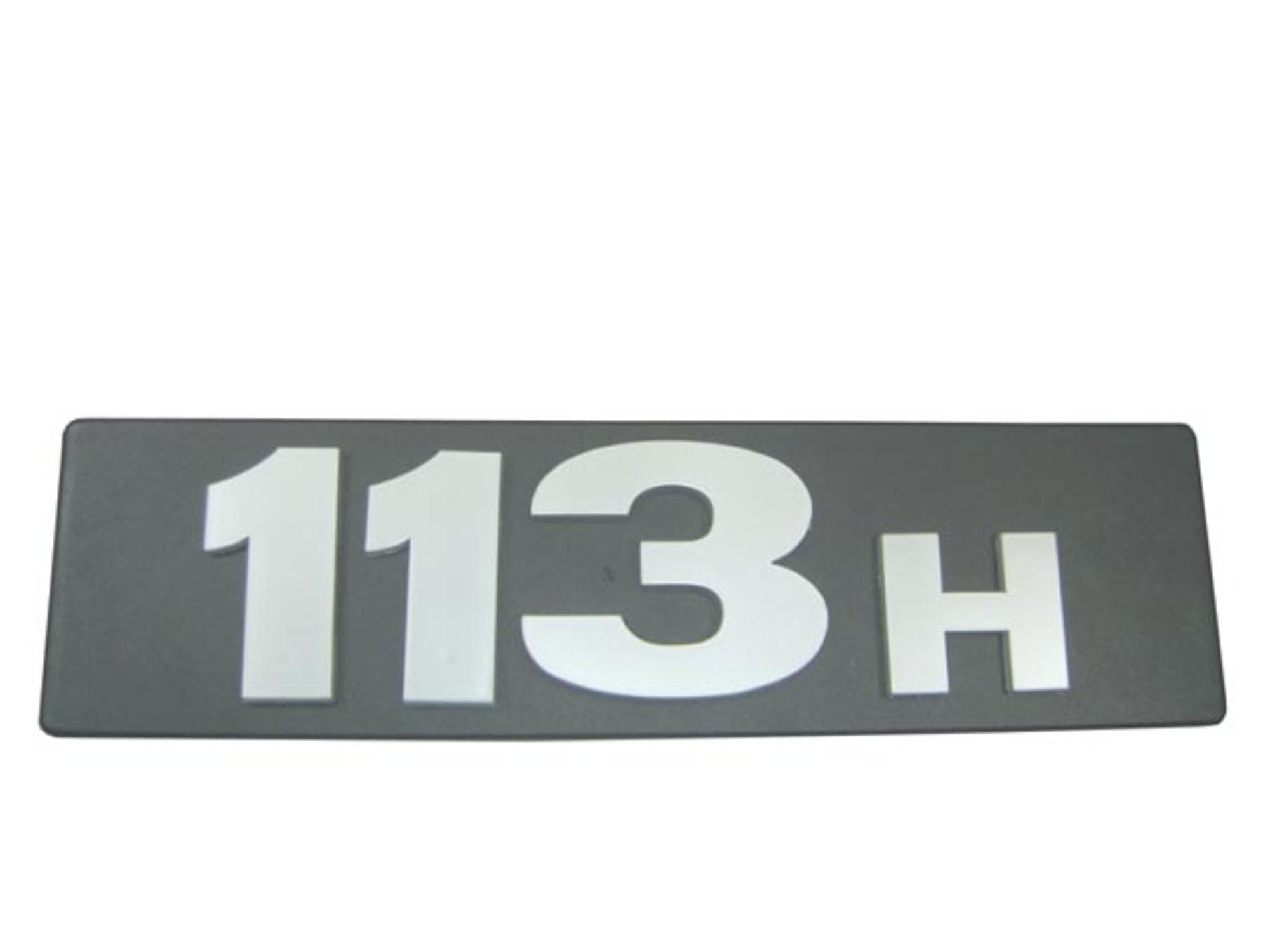 EMBLEMA LETREIRO '113H' - 384112