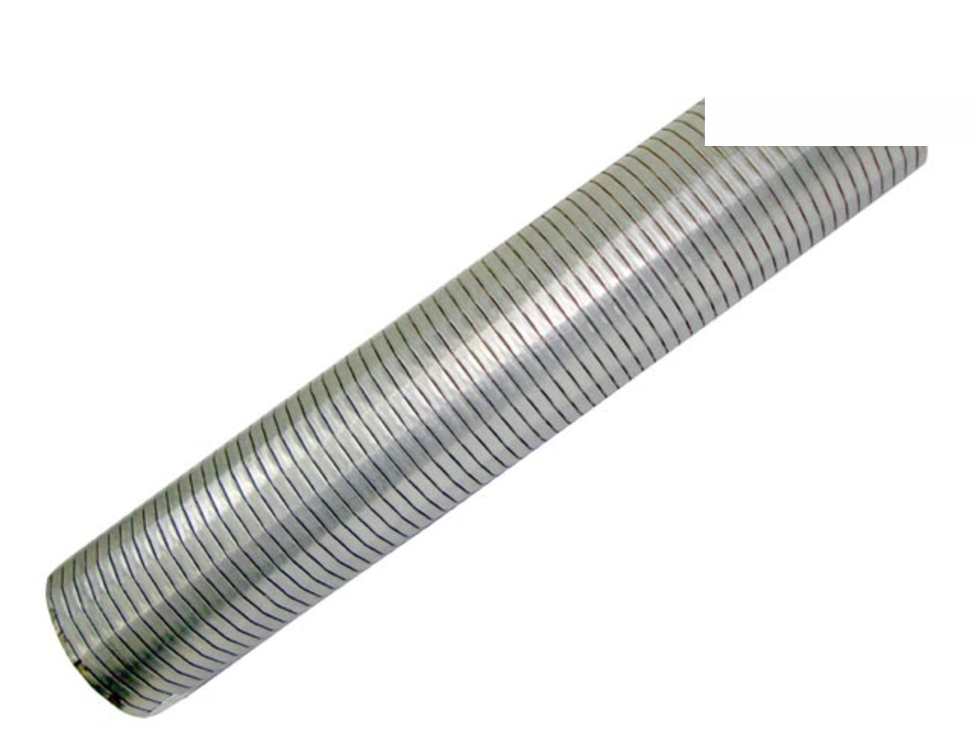 TUBO FLEX.ESCAPE INOX 102X550MM - 1585679