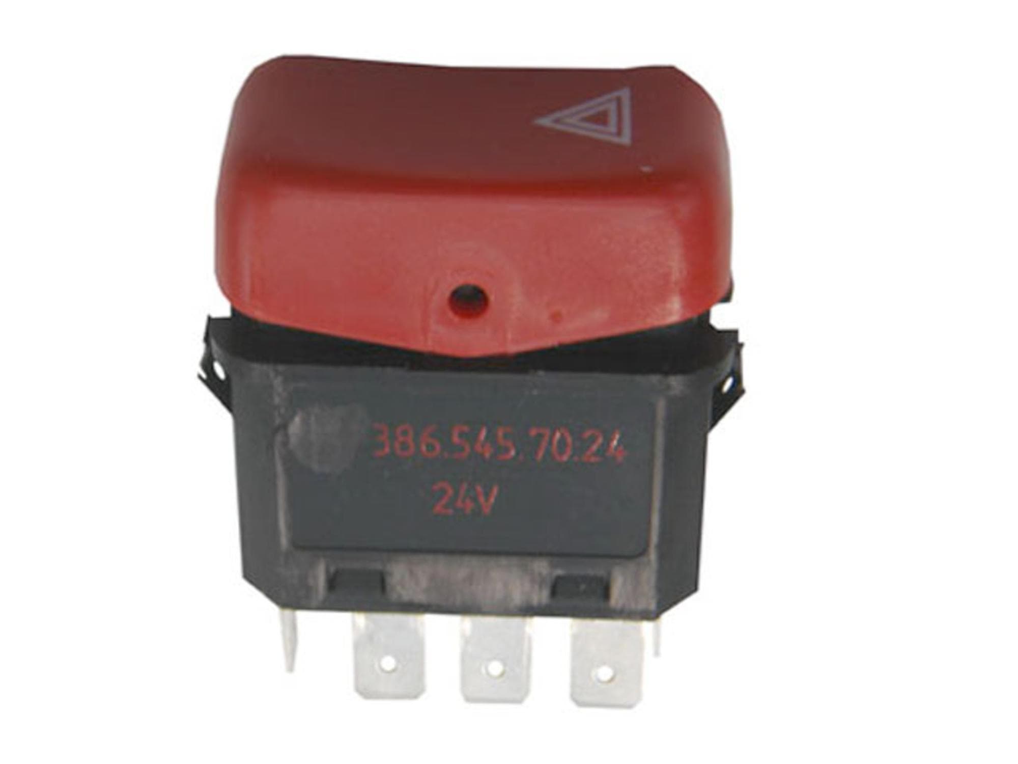 INTERRUPTOR PISCA ALERTA 24V MB L1935 VOLARE ONIBUS MARCOPOLO - 3865457024