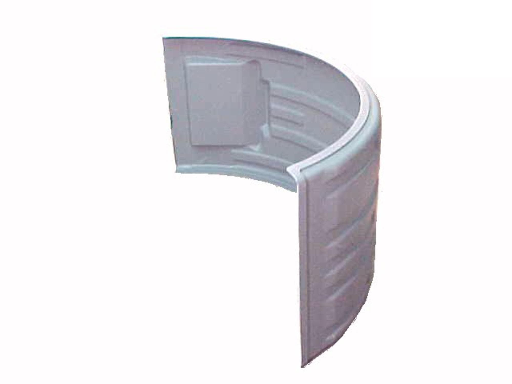 PARALAMA TRACAO PLASTICO(S/FURO)CINZA - 1678122