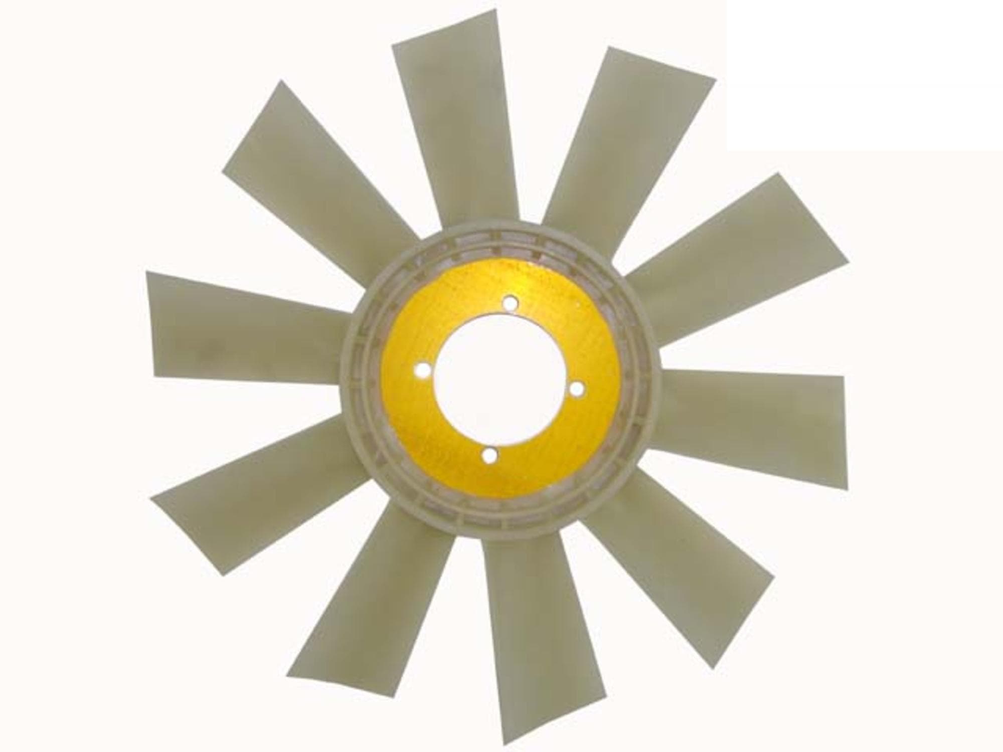 HELICE 10 PAS NYLON SEM VISCO MB MERCEDES BENZ OM364LA LO LN 710PLUS 712 810 812 - 3742000323