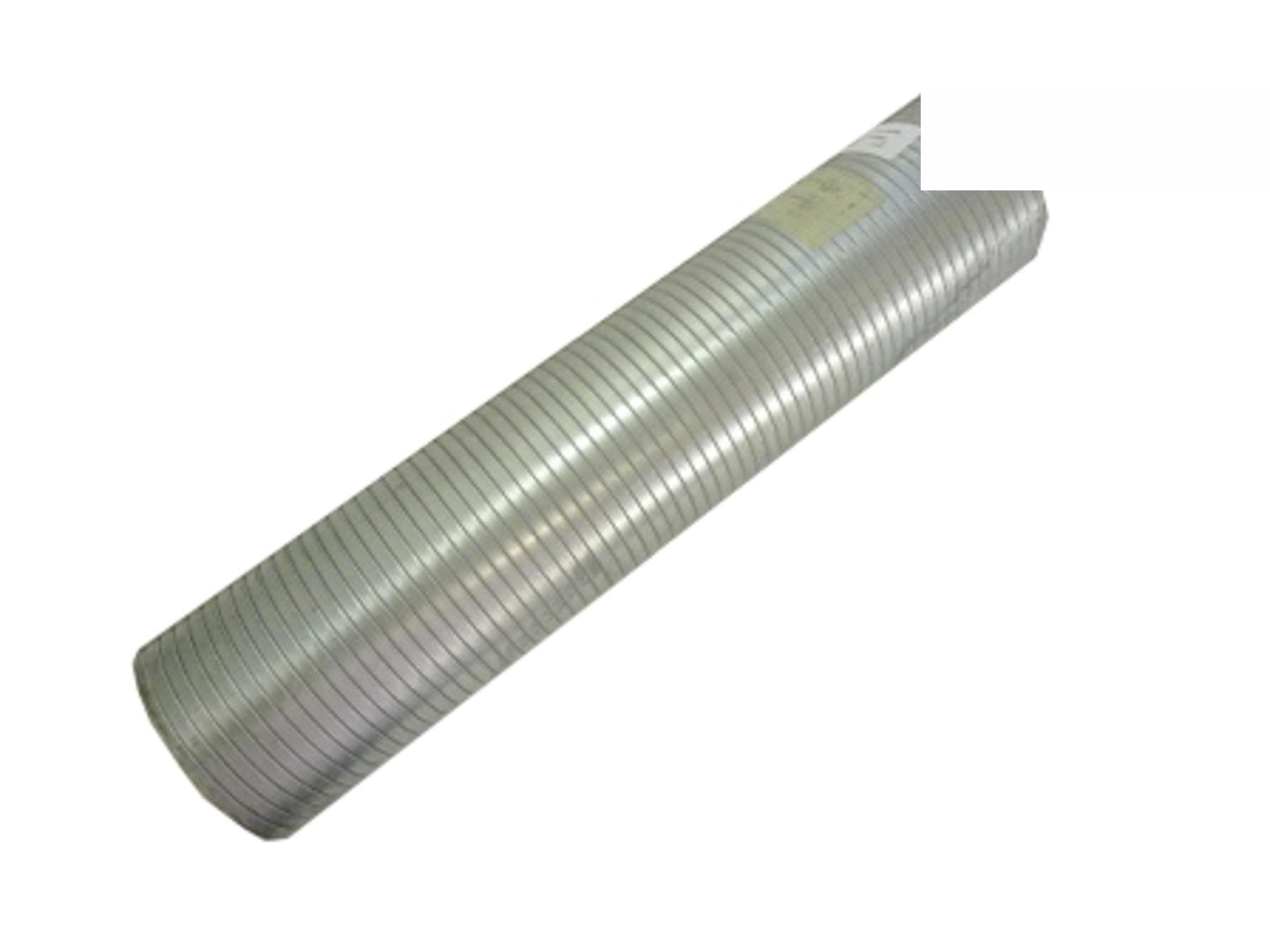 TUBO FLEX.ESCAPE INOX 114X435MM S/ABRAC. - 6344900365