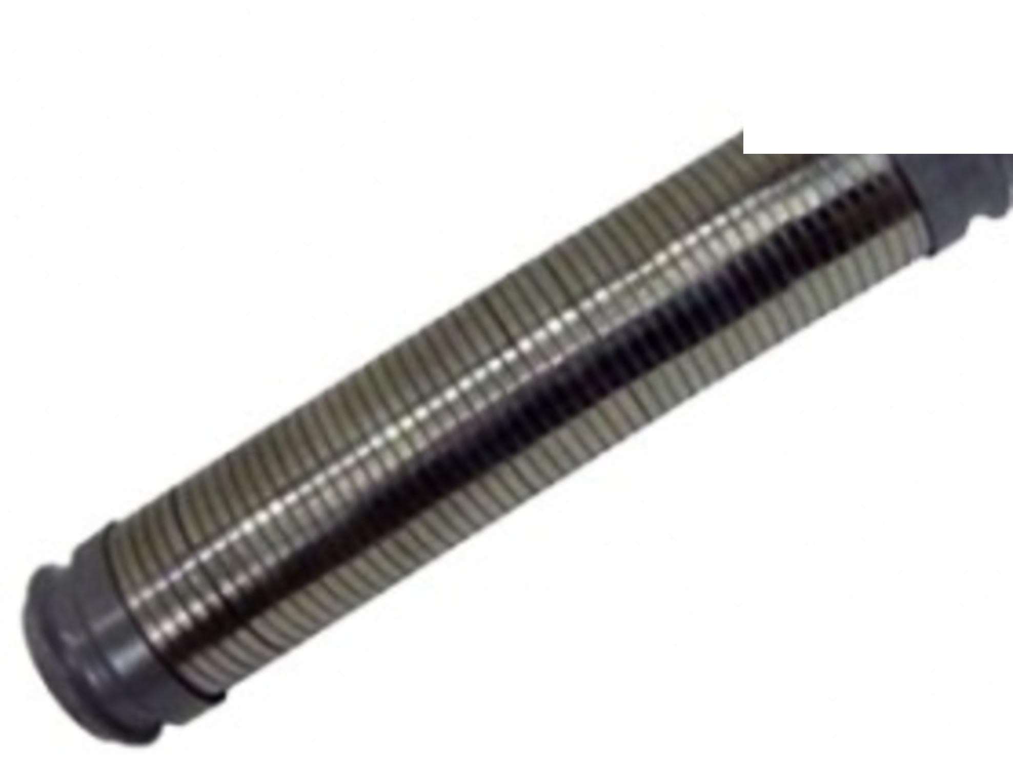 TUBO FLEXIVEL ESCAPAMENTO GALVANIZADO 3.1 2POL 410MM VW WORKER 17180 17220 24220 ANO 2006... EURO 3 - 2T0253101M