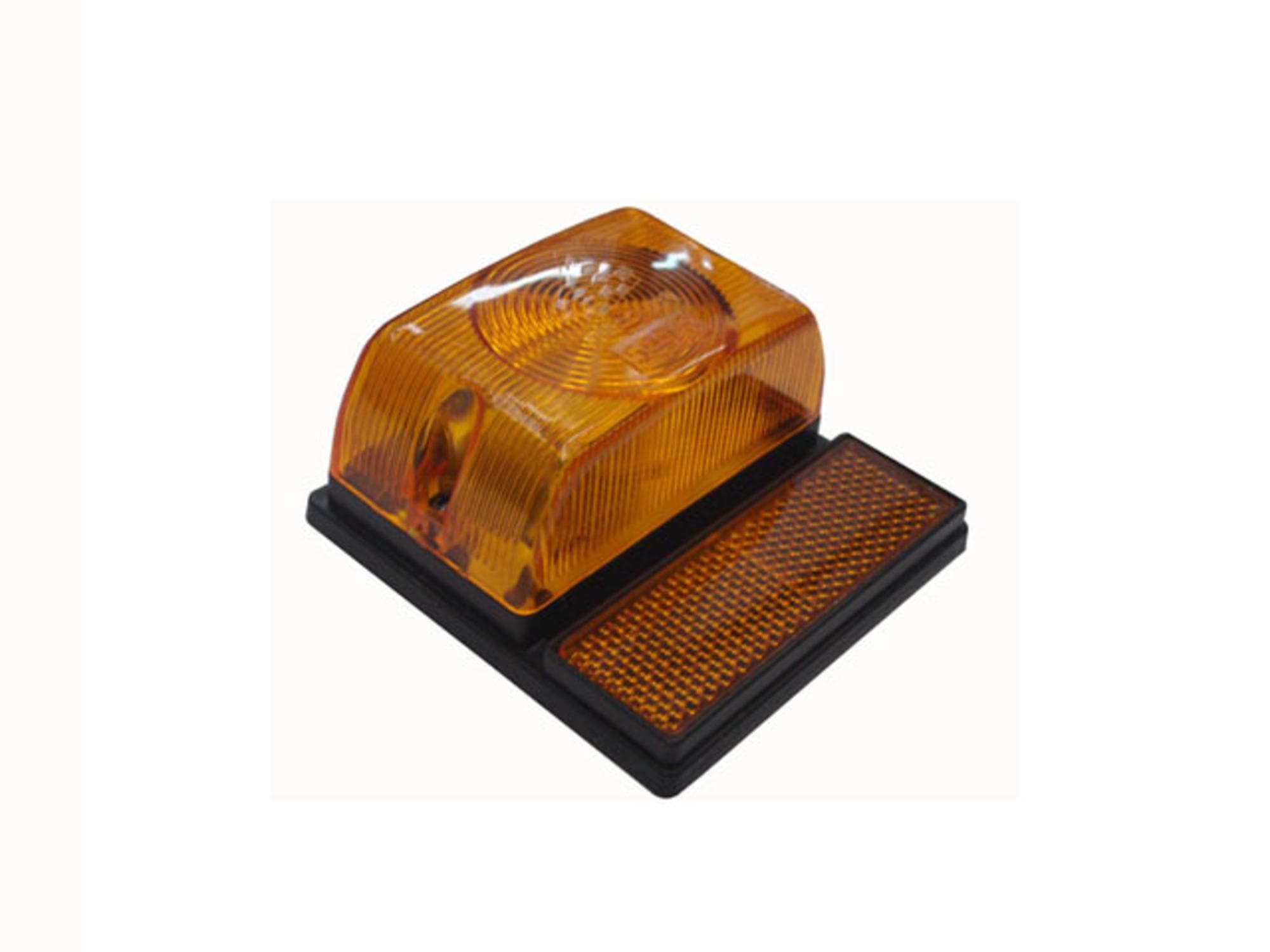 LANTERNA LATERAL COM REFLETOR AMARELA - 45190