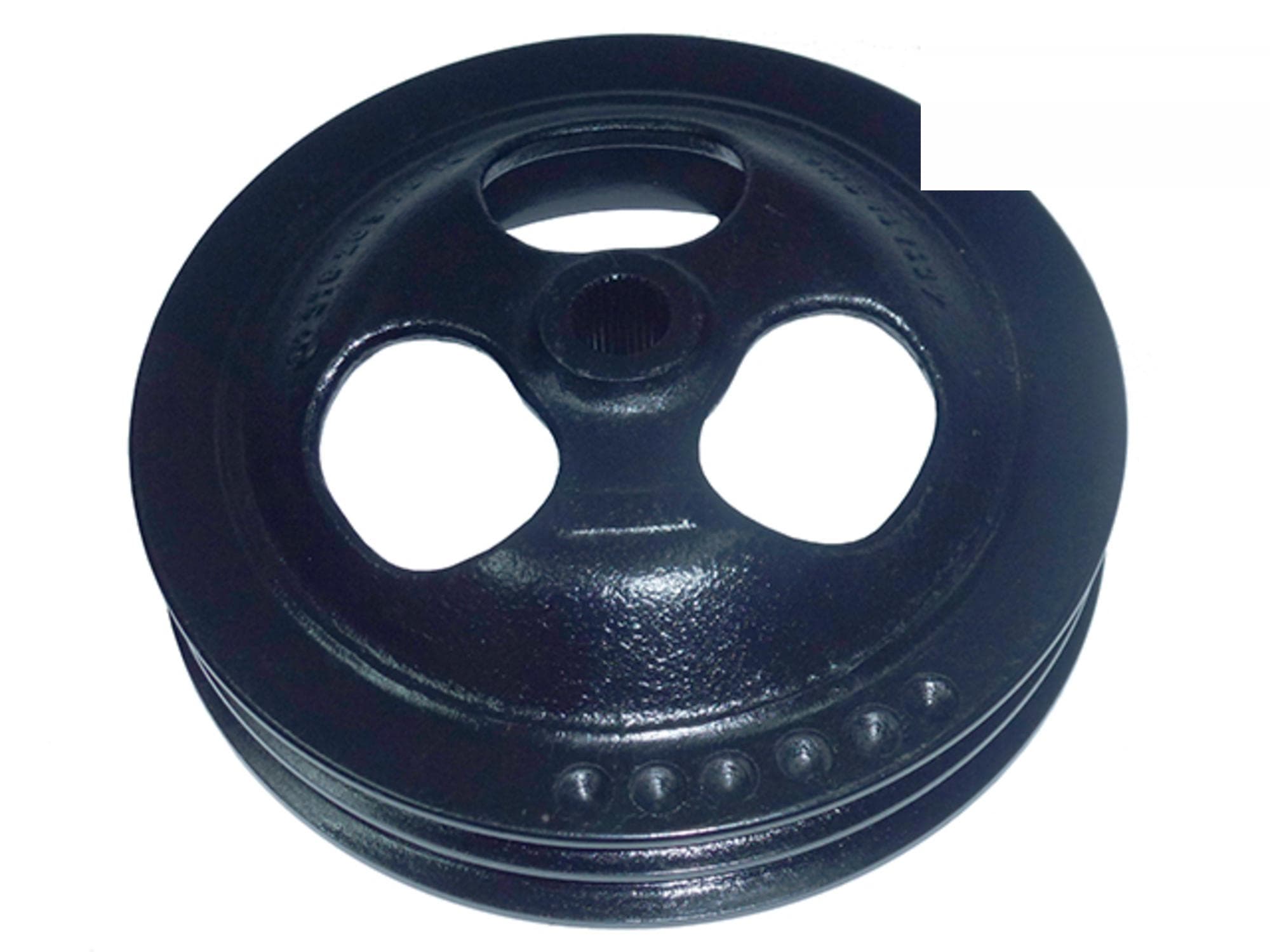 POLIA VENTILADOR 2 CANALETAS ORIGINAL MB O500 1417S 1725 1728 1732 - 3762057210