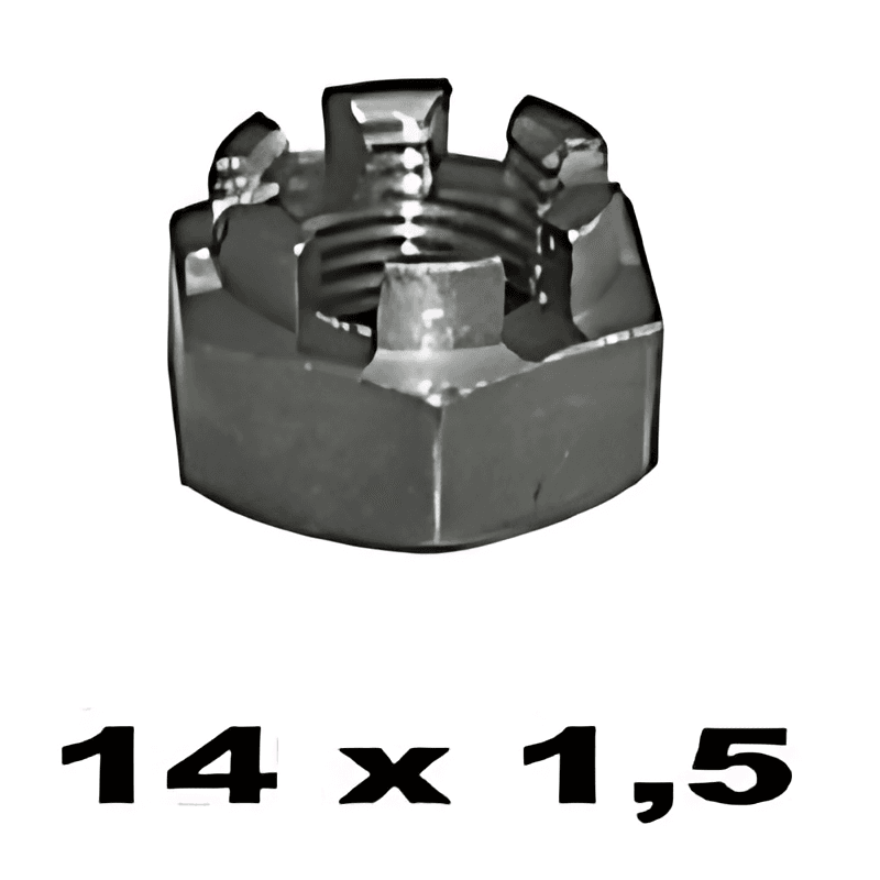 PORCA CASTELO SEXTAVADA M14 CABECA ALTA CH22 - 000935014000