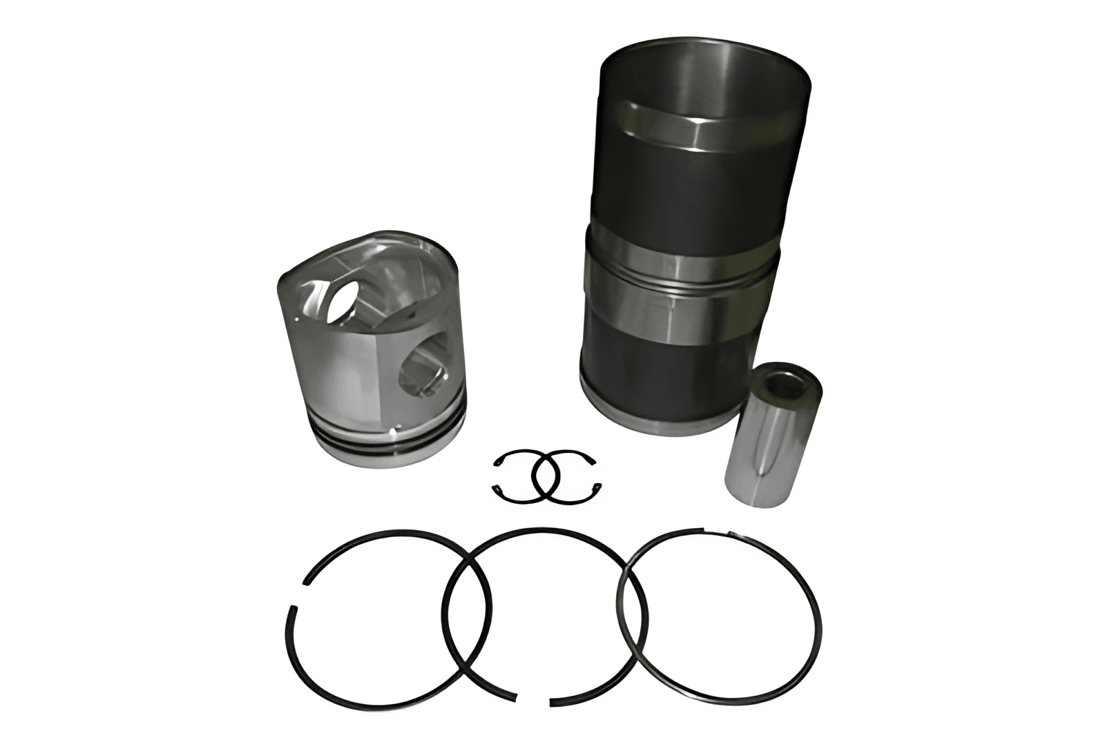 KIT MOTOR CAMISA PISTAO ANEIS PINO TRAVA * 7707 * C99 - 40256962