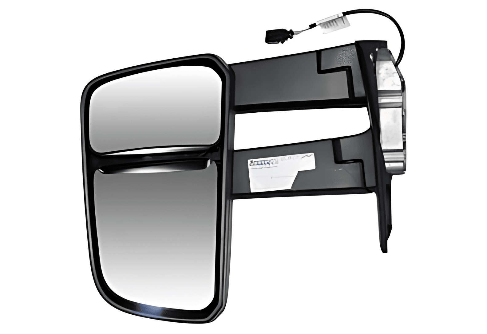 CONJ. ESPELHO RETROVISOR BRACO LONGO ELETRICO BI-PARTIDO LD - 23B857502B9B9