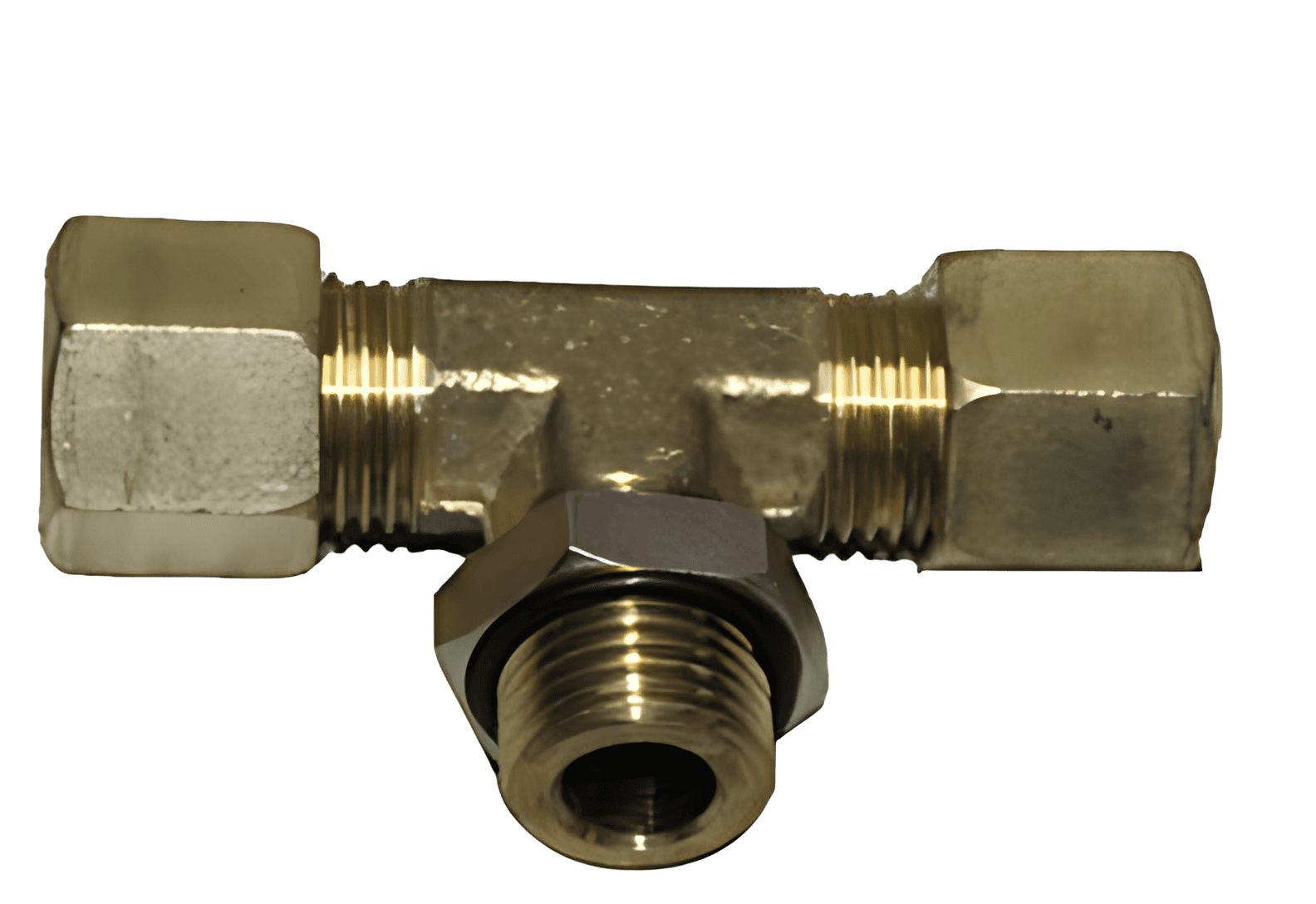 TEE CENTRAL M16X1,5 X 10MM TUBO PORCA E ANILHA - 1354