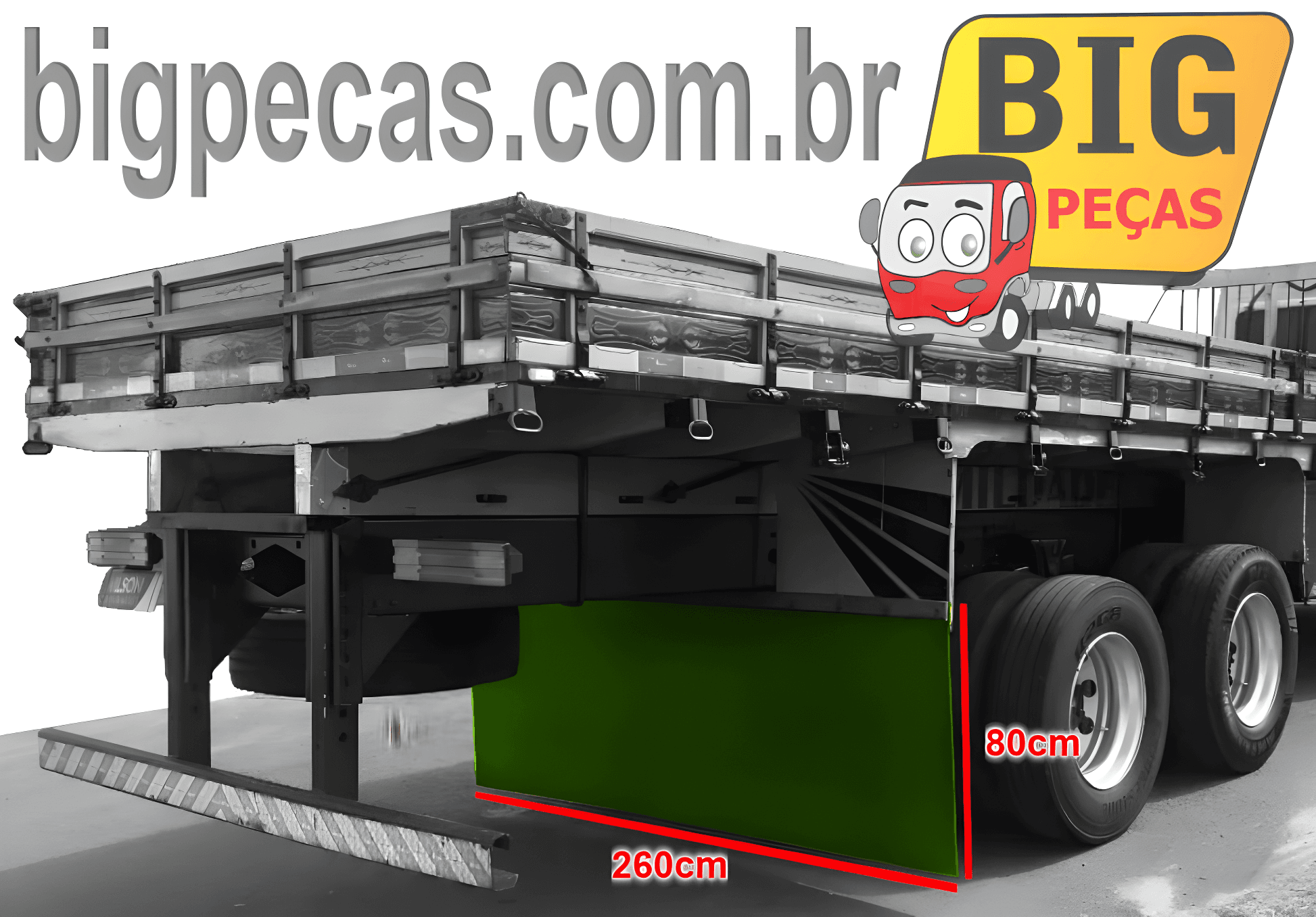 PARALAMA CARRETA LIBRELATO ( CHAPA 4.5 MM ) PRETO - 011060185