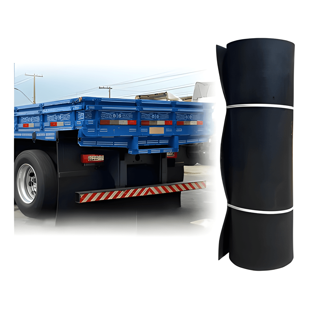 APARA BARRO LAMEIRAO 2600X800MM BORRACHA - 525790