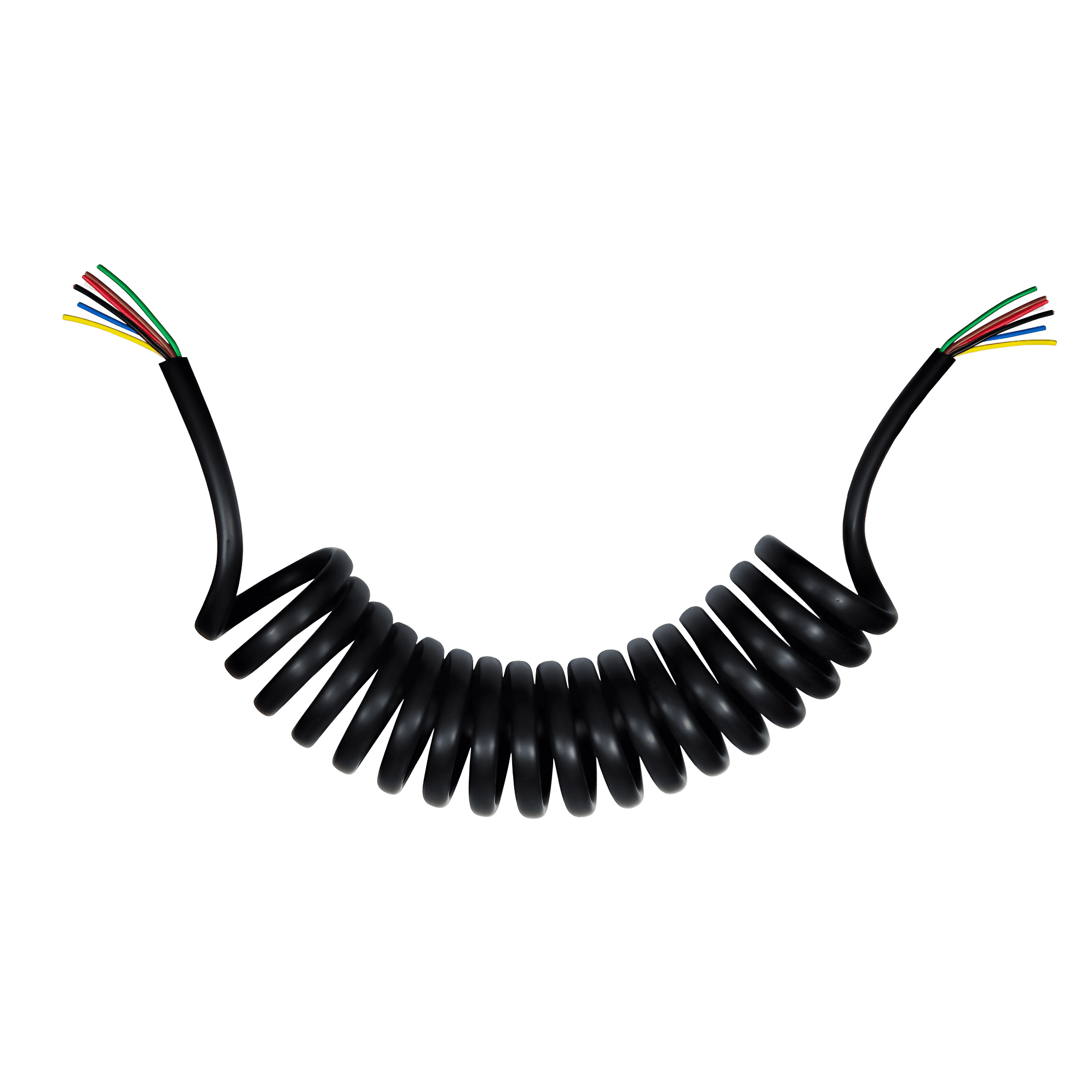 CHICOTE ELETR.ESPIRAL 6,5M 7P X 15P ABS/ CARRETAS/CAVALO MECANICO FREIO ABS/EBS - 524999