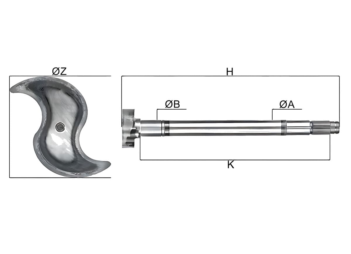 EIXO EXPANSORES 'Z' FREIO AR - 42-736