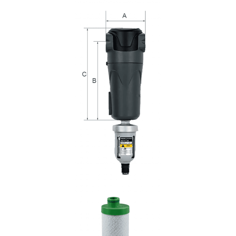 FILTRO SEPARADOR D AGUA COM DRENO - 503120784