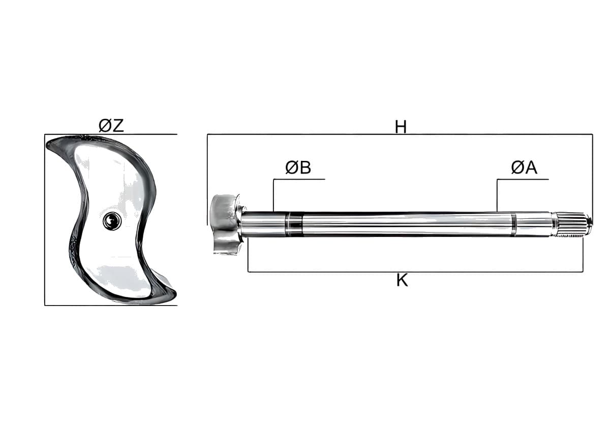 EIXO EXPANSORES 'Z' FREIO AR - 383.423.0236