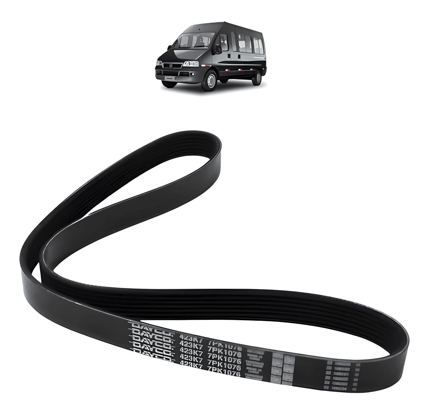 CORREIA MOTOR (7PK1076) - 500388408
