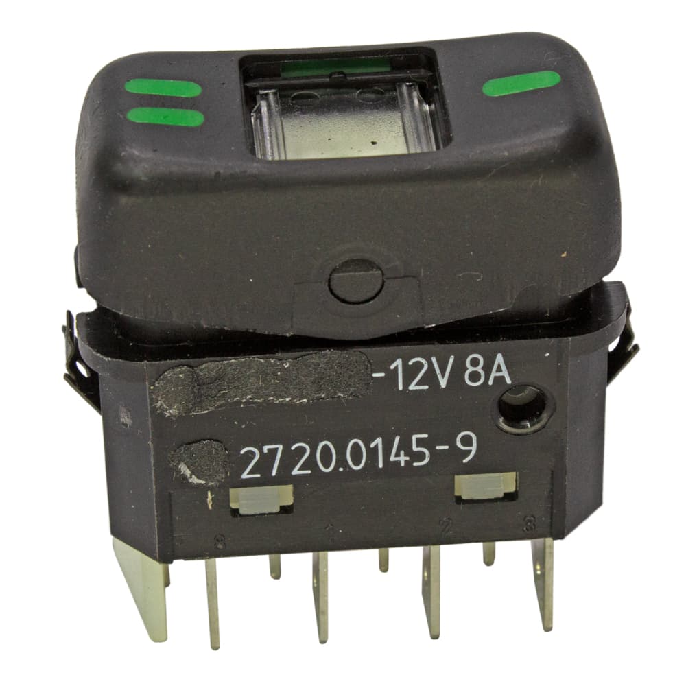 INTERRUPTOR TECLA PRETO 12V - 3931018