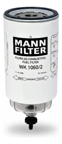 FILTRO COMBUSTIVEL SEPARADOR AGUA COM COPO BIODIESEL - WK106020
