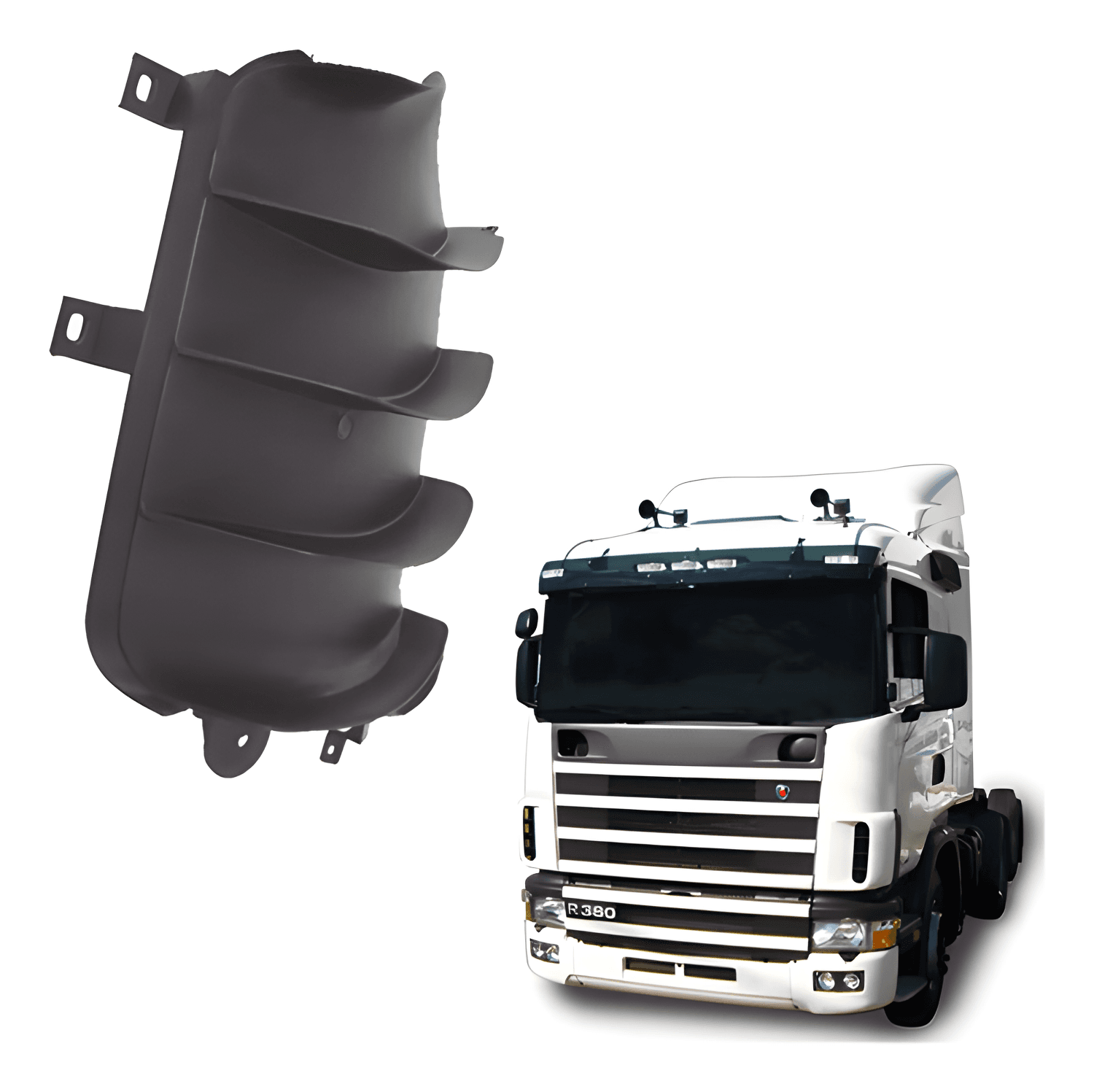 DEFLETOR LATERAL TETO C- FURO LD - 1674992