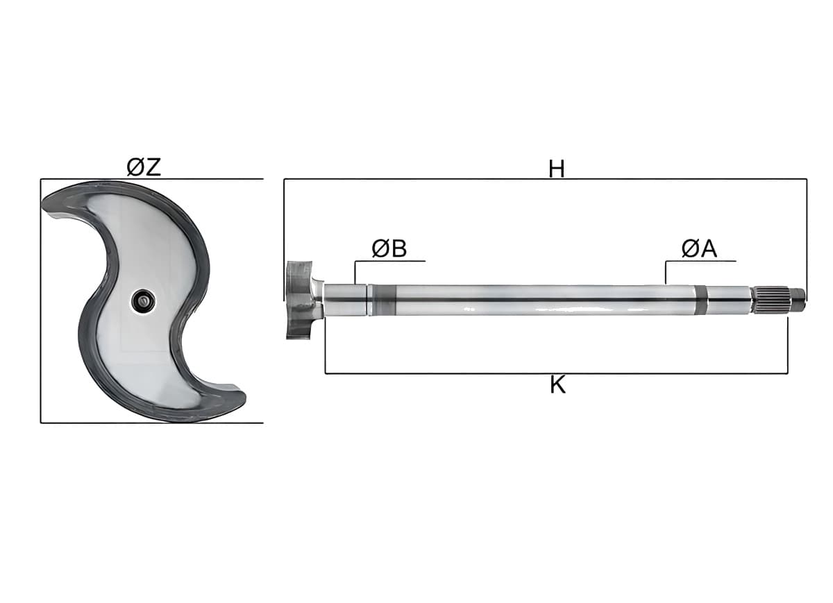 EIXO EXPANSORES 'Z' FREIO AR - 42-719