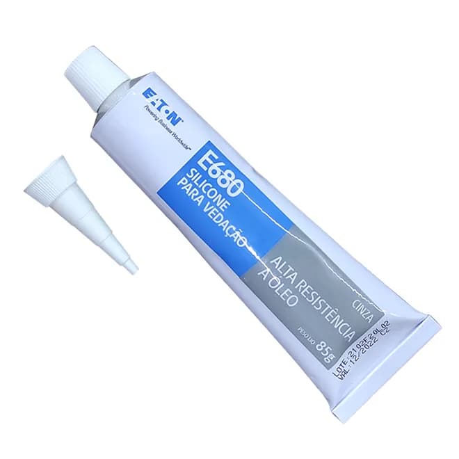 SILICONE CINZA 85G ALTA TEMPERATURA - ML1473