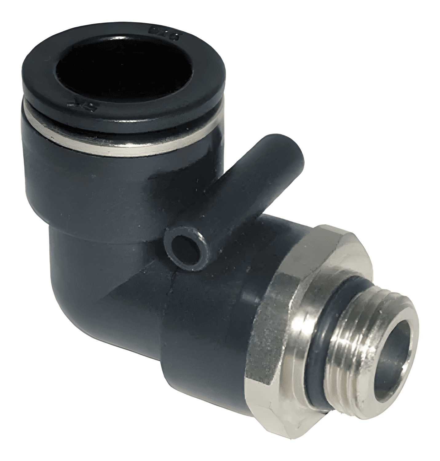 COTOVELO MACHO GIRATORIO P/TUBO 16MM X 3 - PL16G03