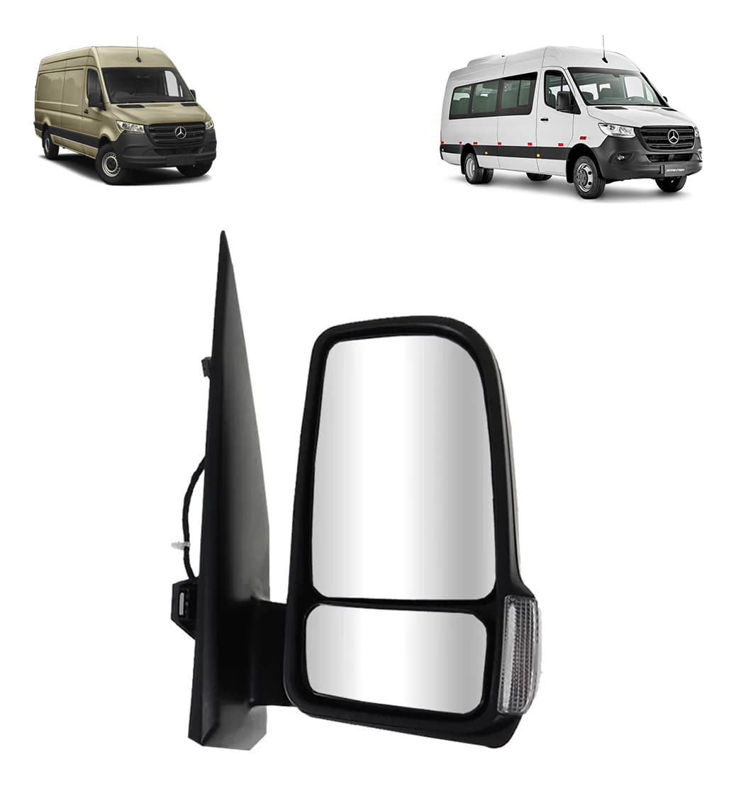 ESPELHO RETROVISOR SUPERIOR LE COM DESEMBACADOR SPRINTER - 195896002000PDC